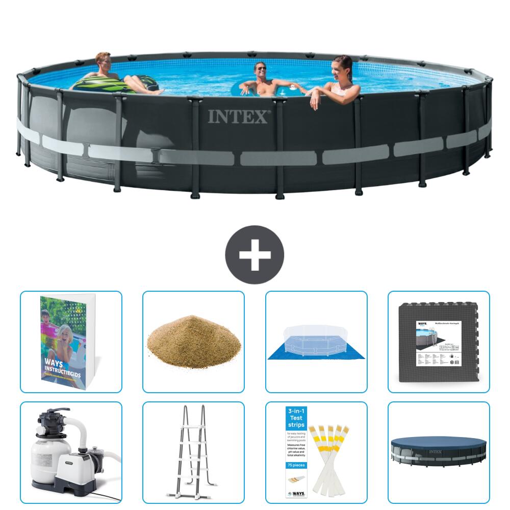 INTEX Basen Ultra XTR Okrągły - 610x122 cm - 9-częściowy S528