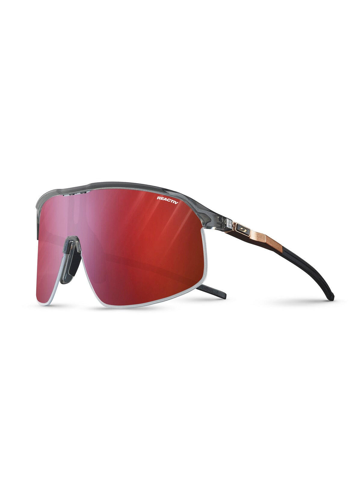 Okulary rowerowe Julbo Density crystal czarny Reactiv High Contrast kat.0-3