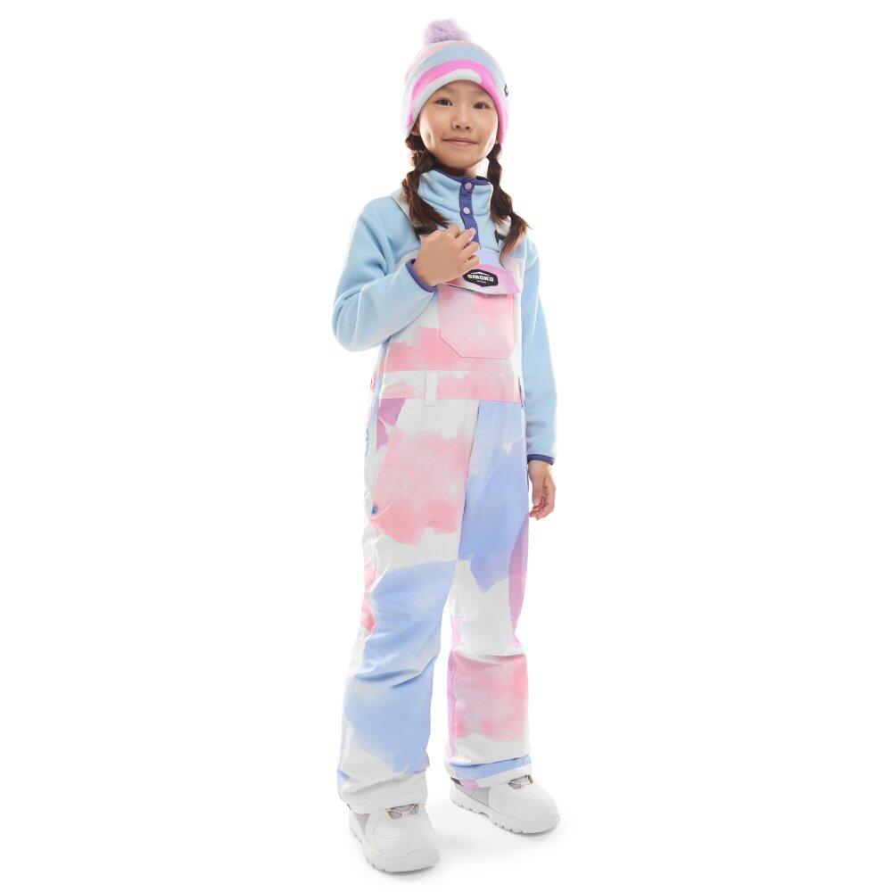 Dziewczęce spodnie snowboardowe z szelkami Sporty zimowe Siroko KB1-G Jazzy