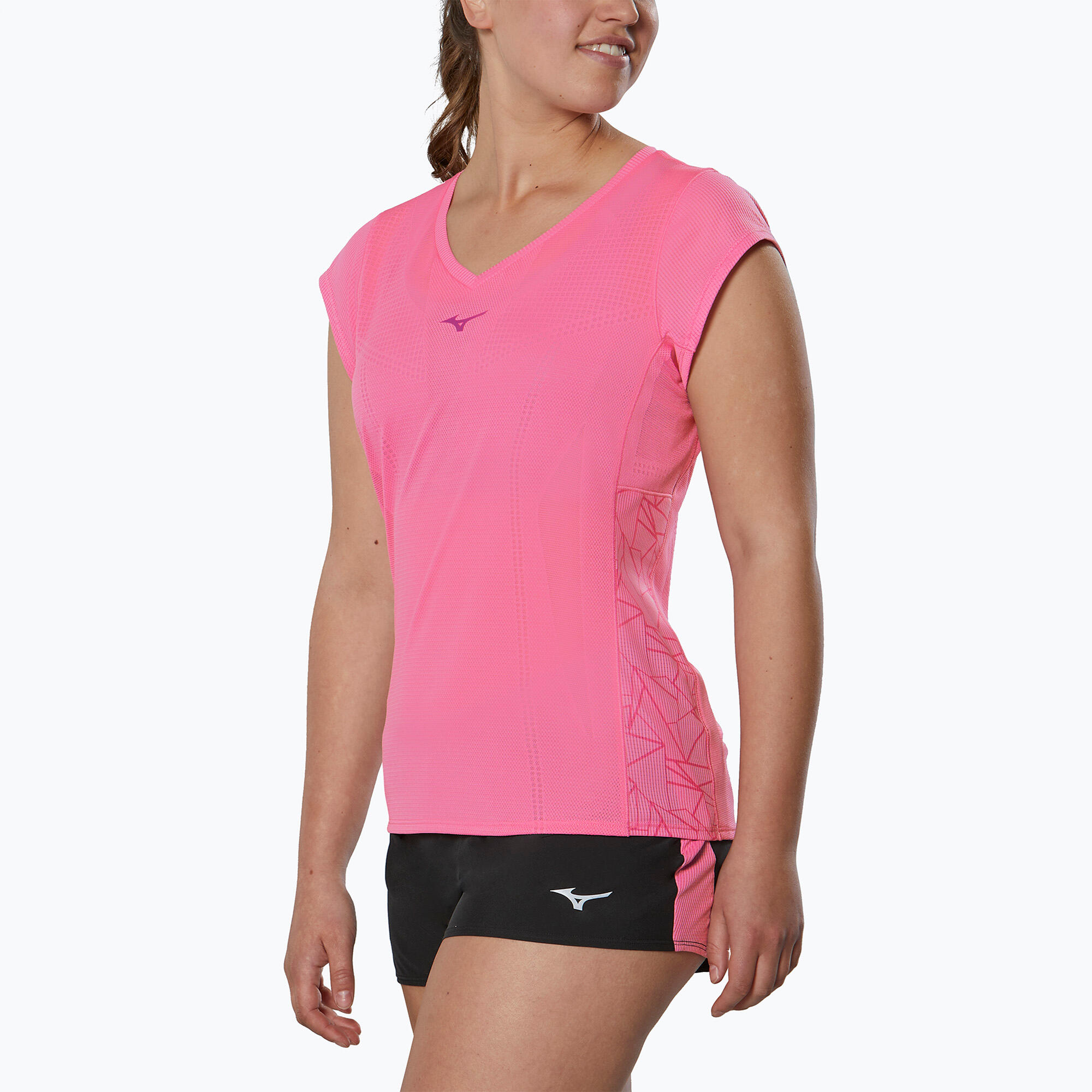 Koszulka do biegania damska Mizuno Aero Tee