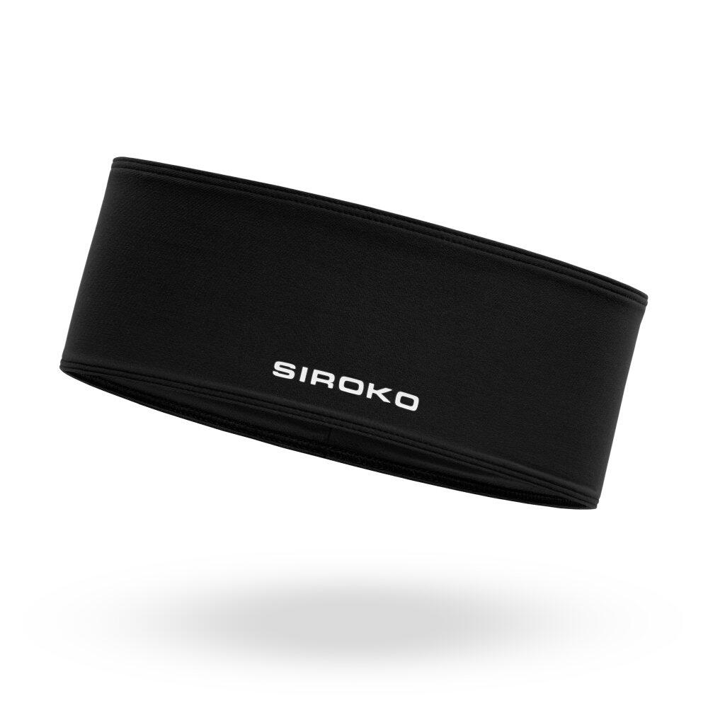 Kolarska opaska na głowę Siroko HB Thermal Black