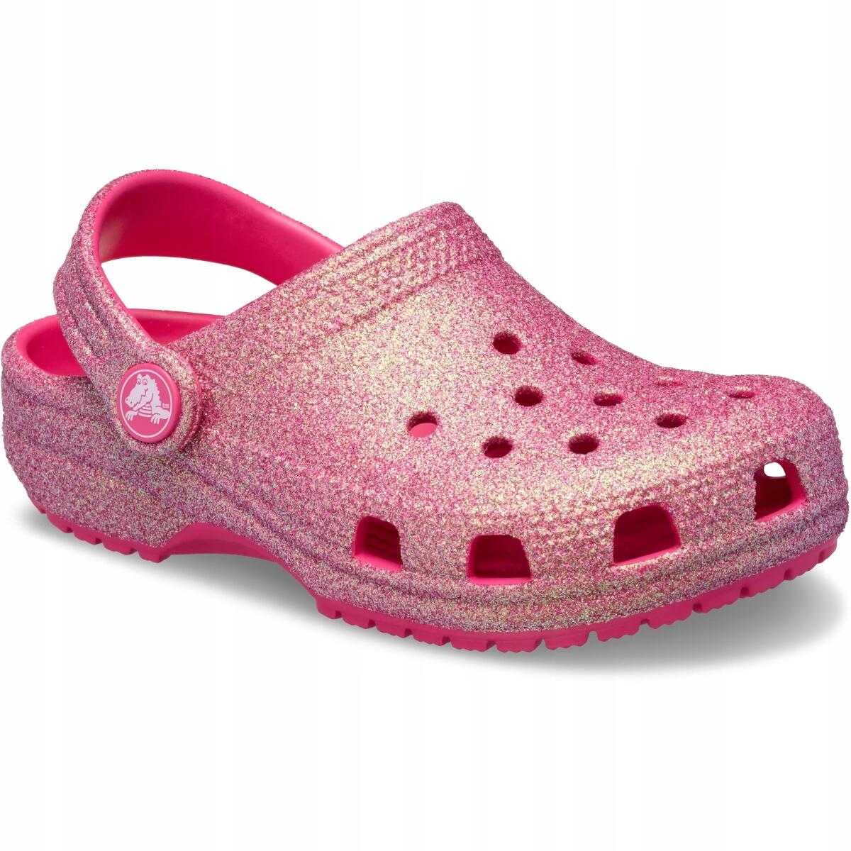 Chodaki Dla Dzieci Crocs Classic Iridescent Glitter Clog