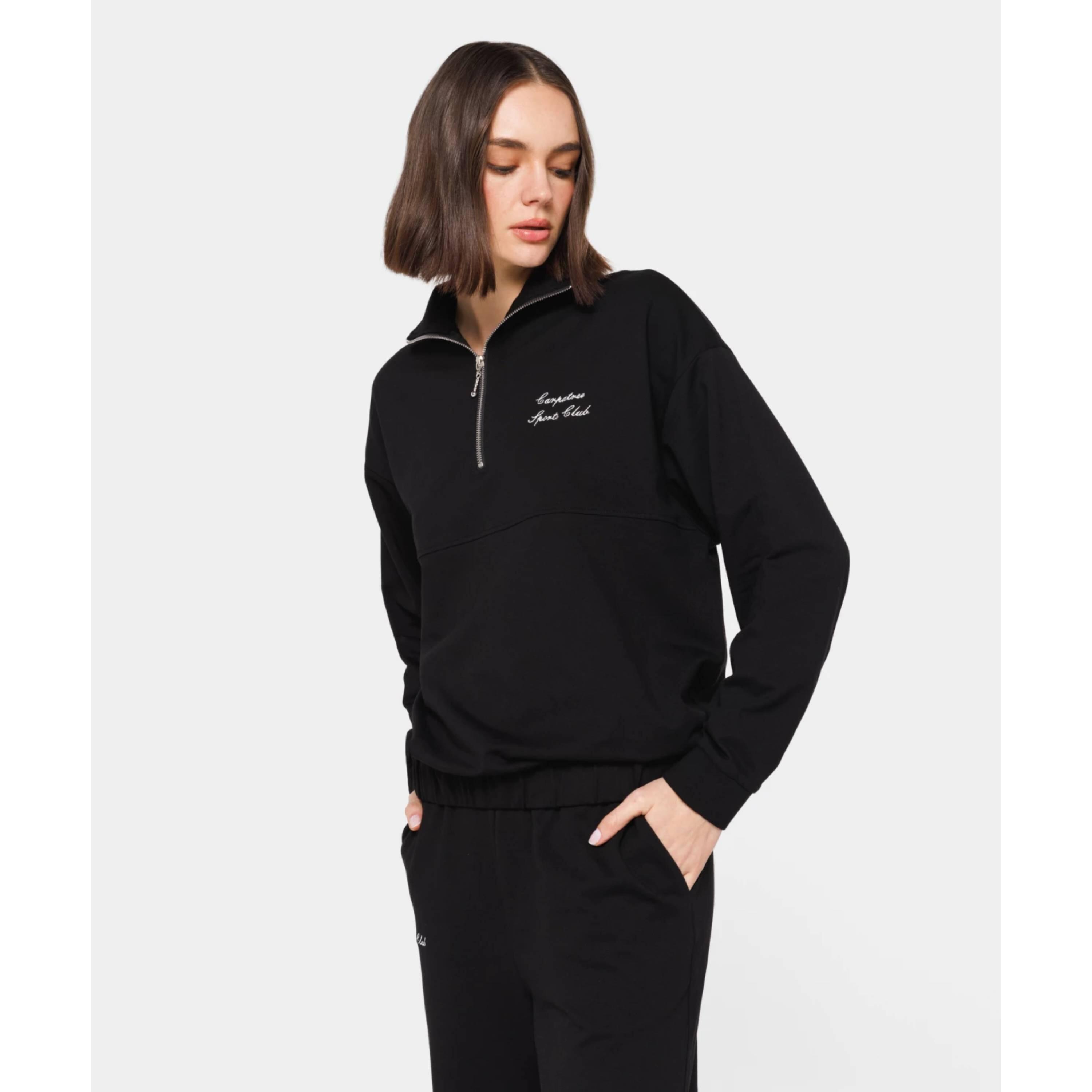 Bluza dresowa Carpatree Club Sport Czarna