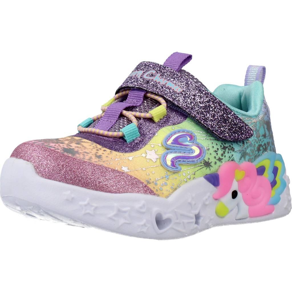 Buty SKECHERS UNICORN CHARMER-TWILIGHT DR Wielokolorowy