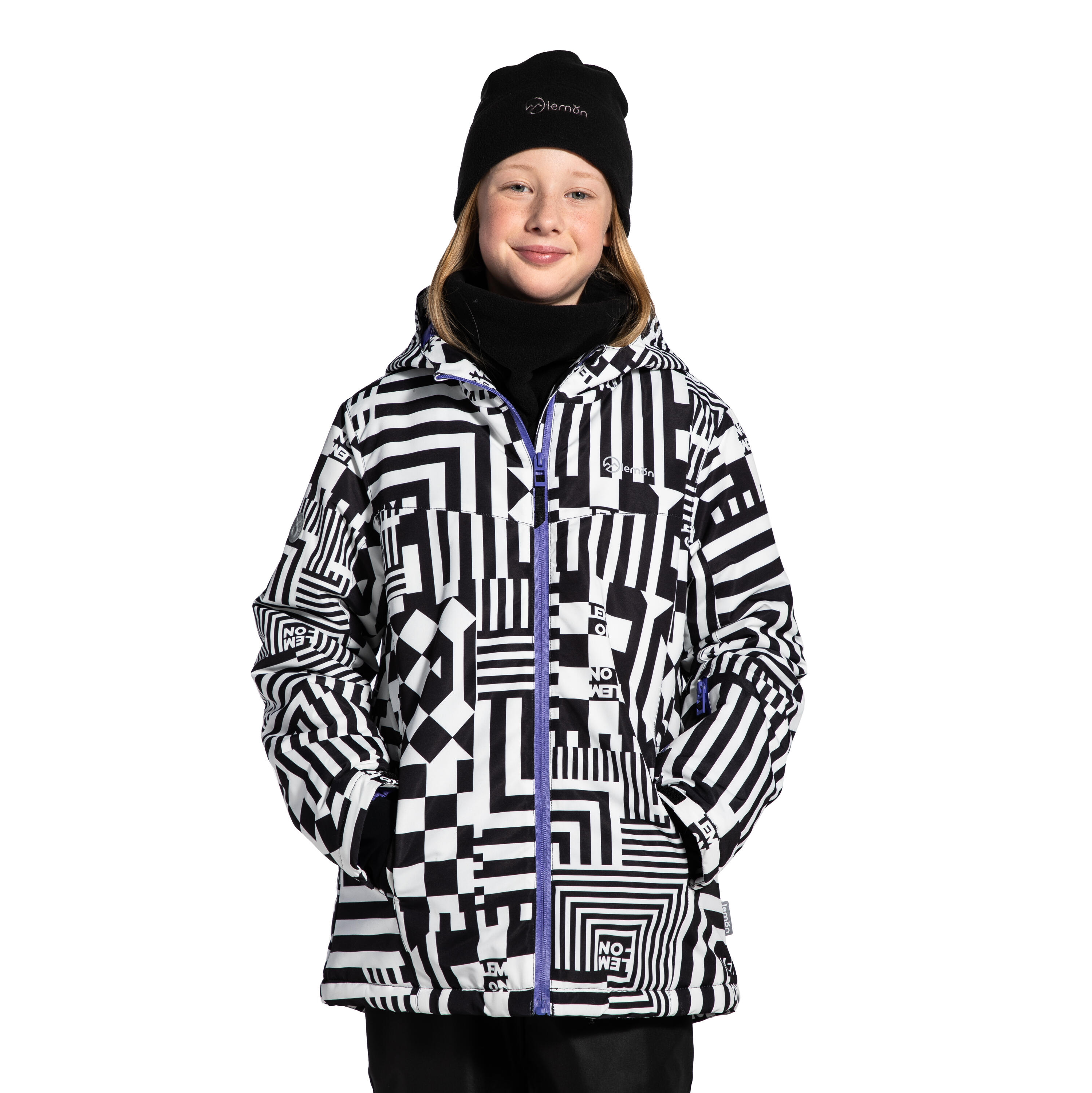 Kurtka narciarska dla dzieci snowboard Lemon Explore ZL4