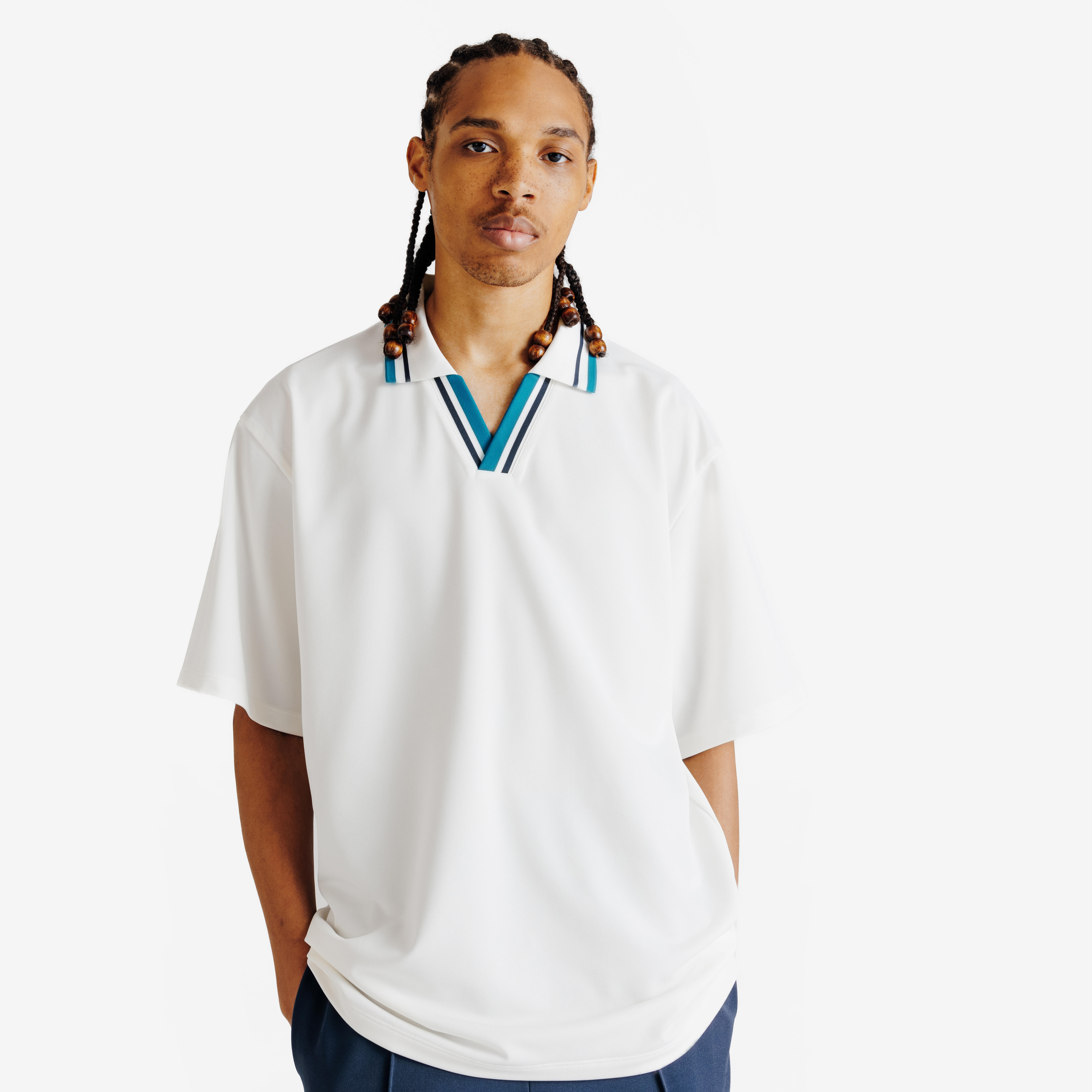 Koszulka polo oversize męska Heritage