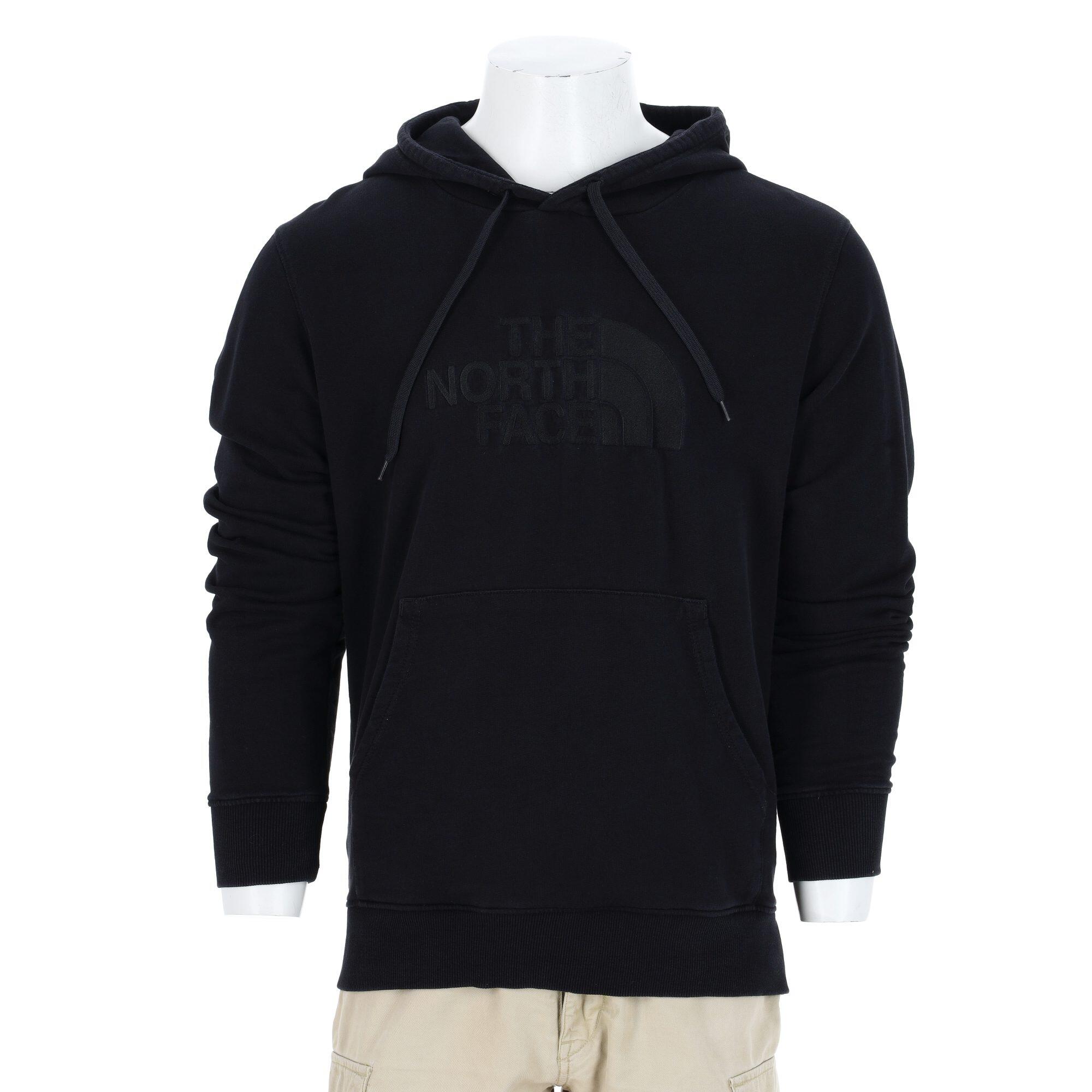 Second life - Bluza z kapturem męska The North Face czarna - Jak nowy