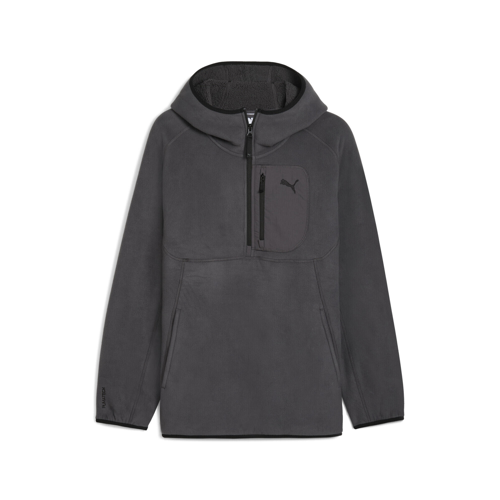 Męska bluza z kapturem PUMATECH z zamkiem 1/2 PUMA