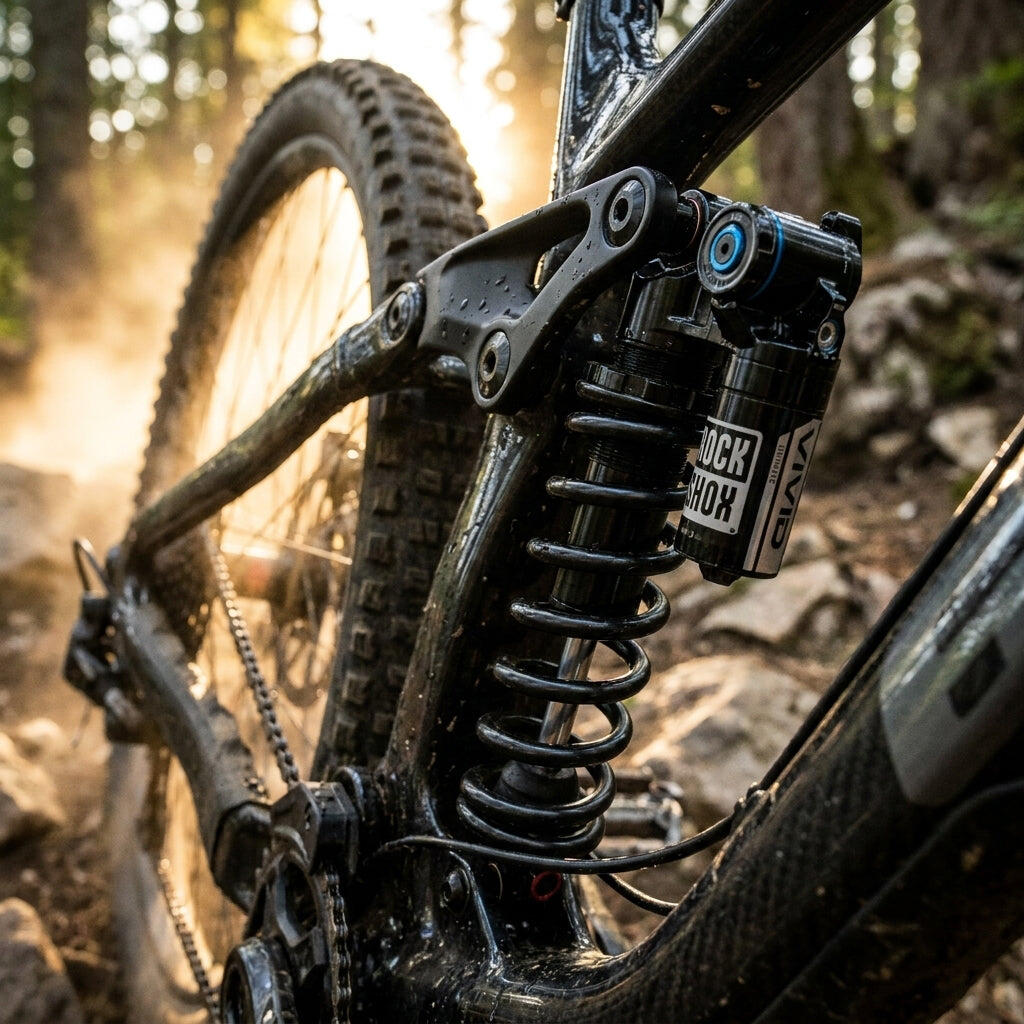Amortyzator sprężynowy rowerowy Rockshox Vivid Coil Ultimate RC2T Reb55/comp30