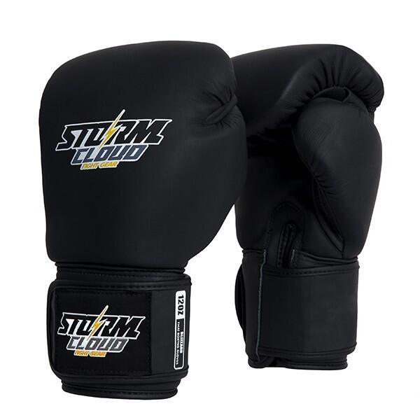 Rękawice Muay Thai ze skóry naturalnej StormCloud Blizzard Classic 10oz