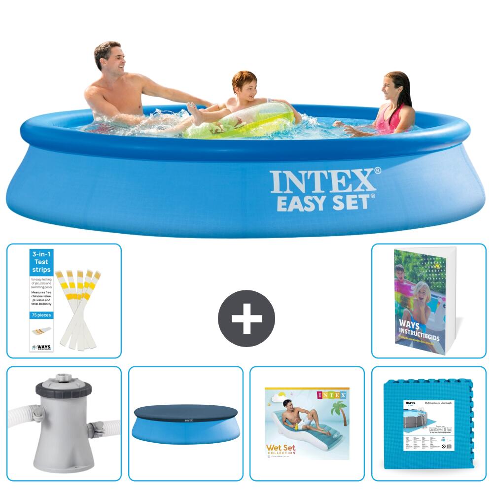 INTEX Basen Easy Set Okrągły - 305x61 cm - 7-częściowy S303