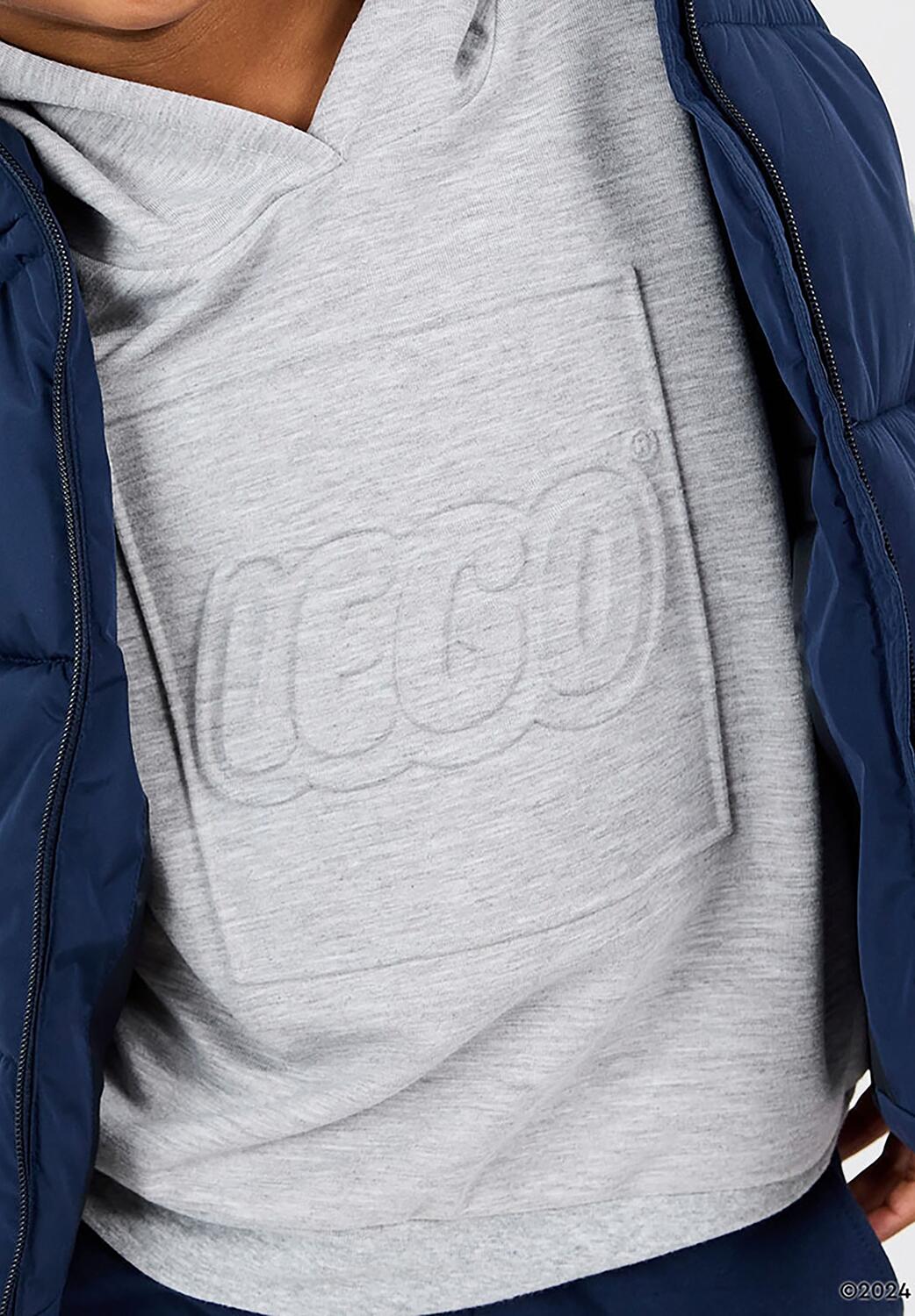 Bluza z Kapturem Dziecięca LEGO Sky600 Szara