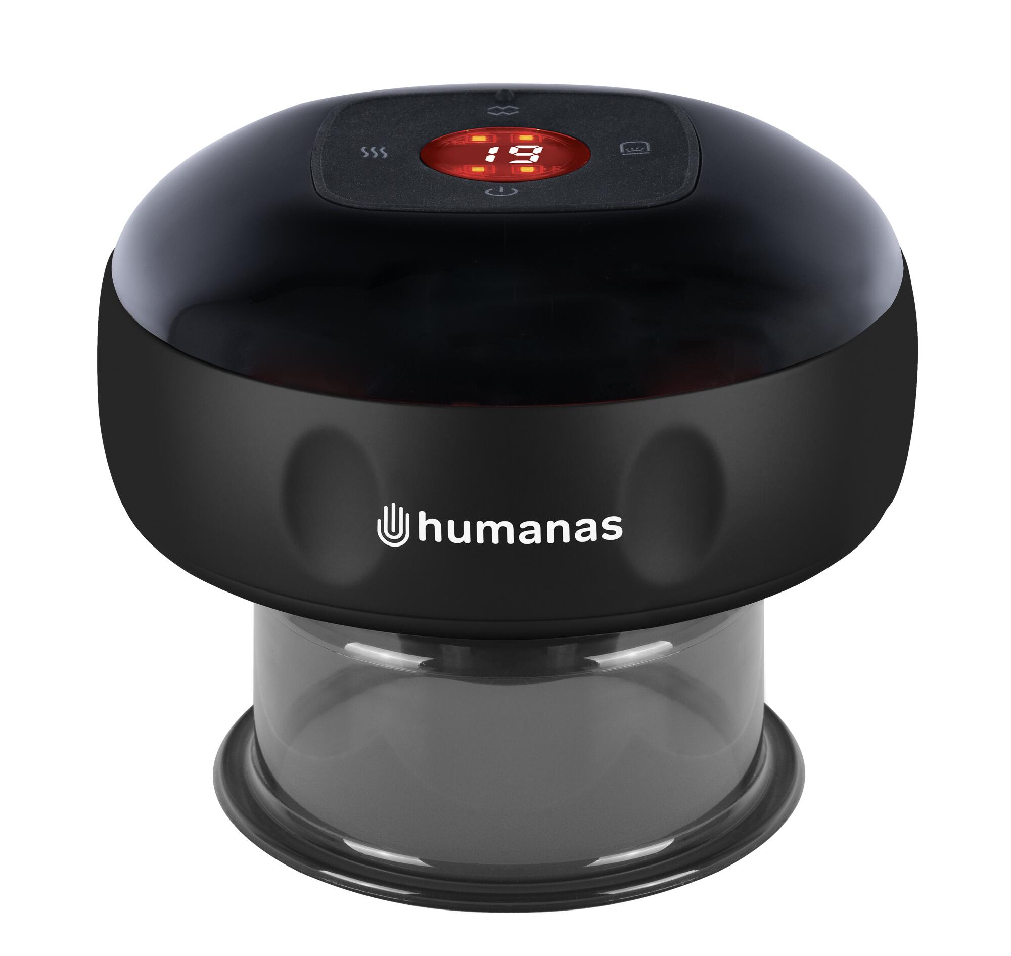 Bańka chińska elektroniczna Humanas BB01 Plus - czarna