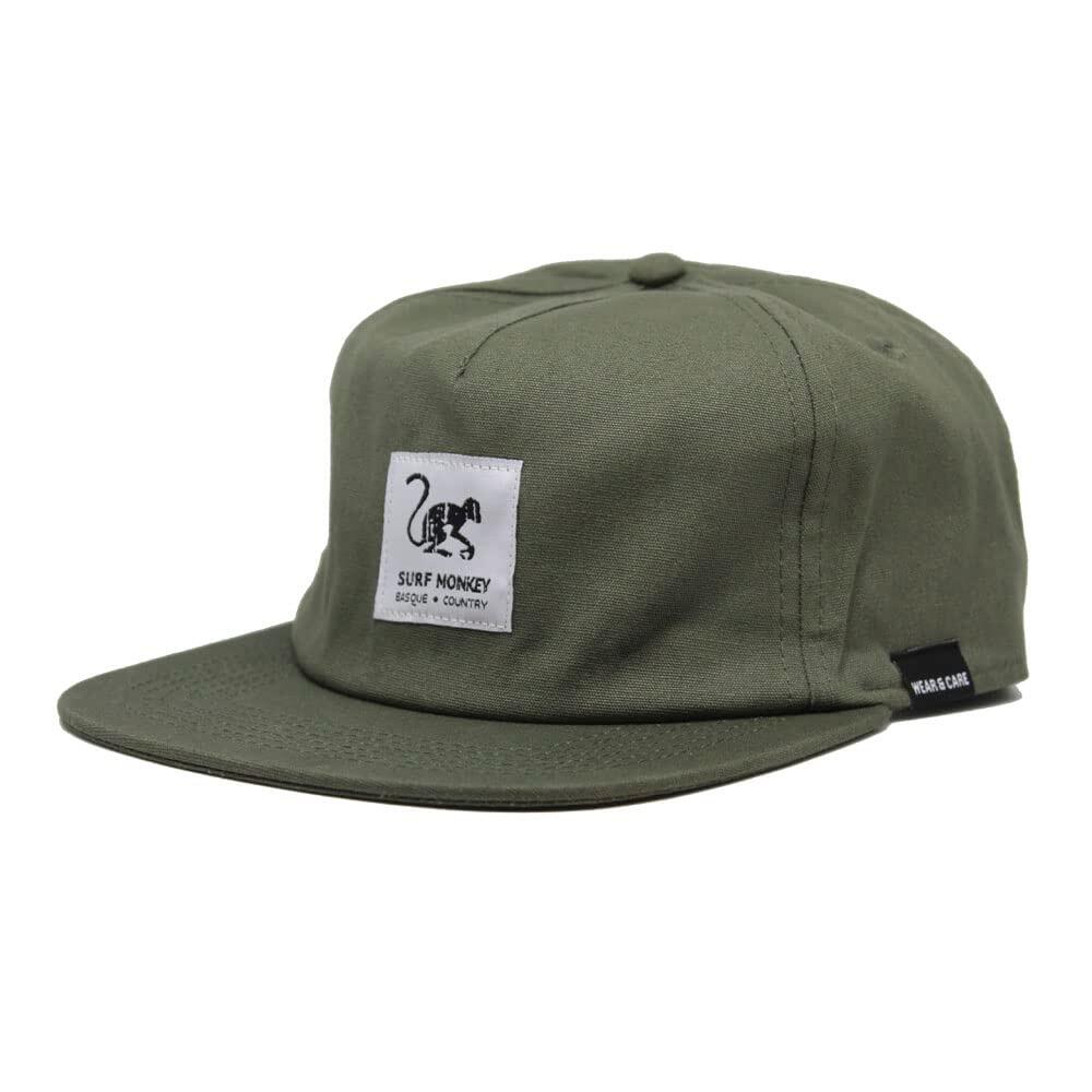Czapka Trucker - Płaski Daszek - Bawełna Organiczna (Zielony)