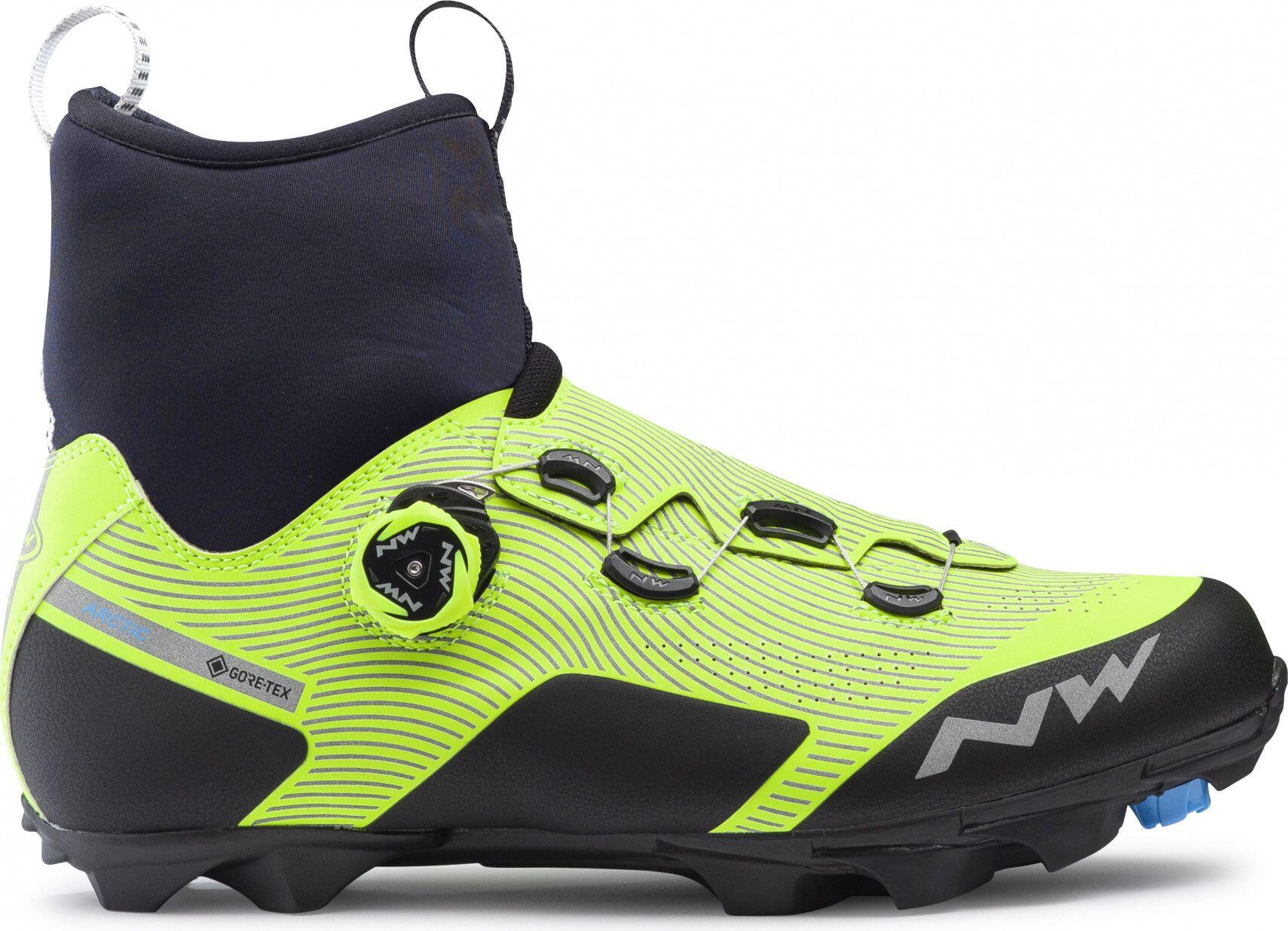 Buty rowerowe MTB gravel męskie NORTHWAVE CELSIUS XC ARCTIC GTX żółte Gore-Tex
