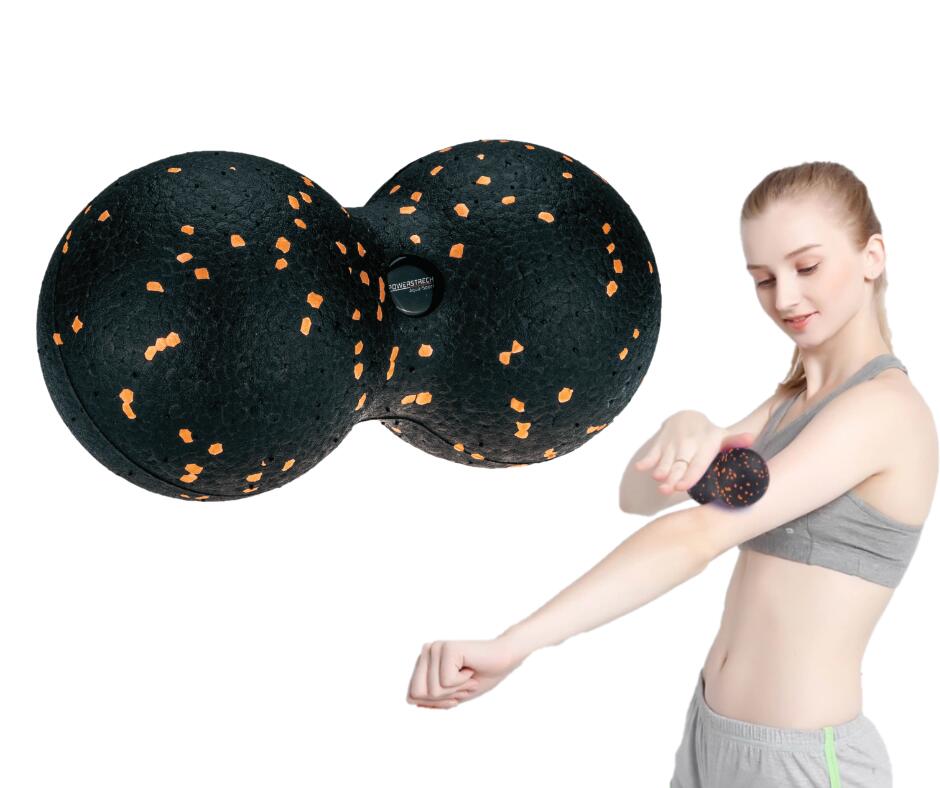 Piłka do masażu roller Aqua-Sport Powerstretch DuoBall