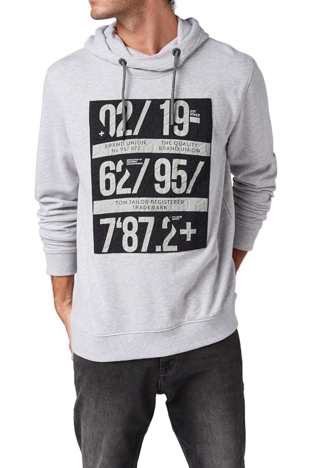 Bluza turystyczna męska Tom Tailor Hoodie Artwork