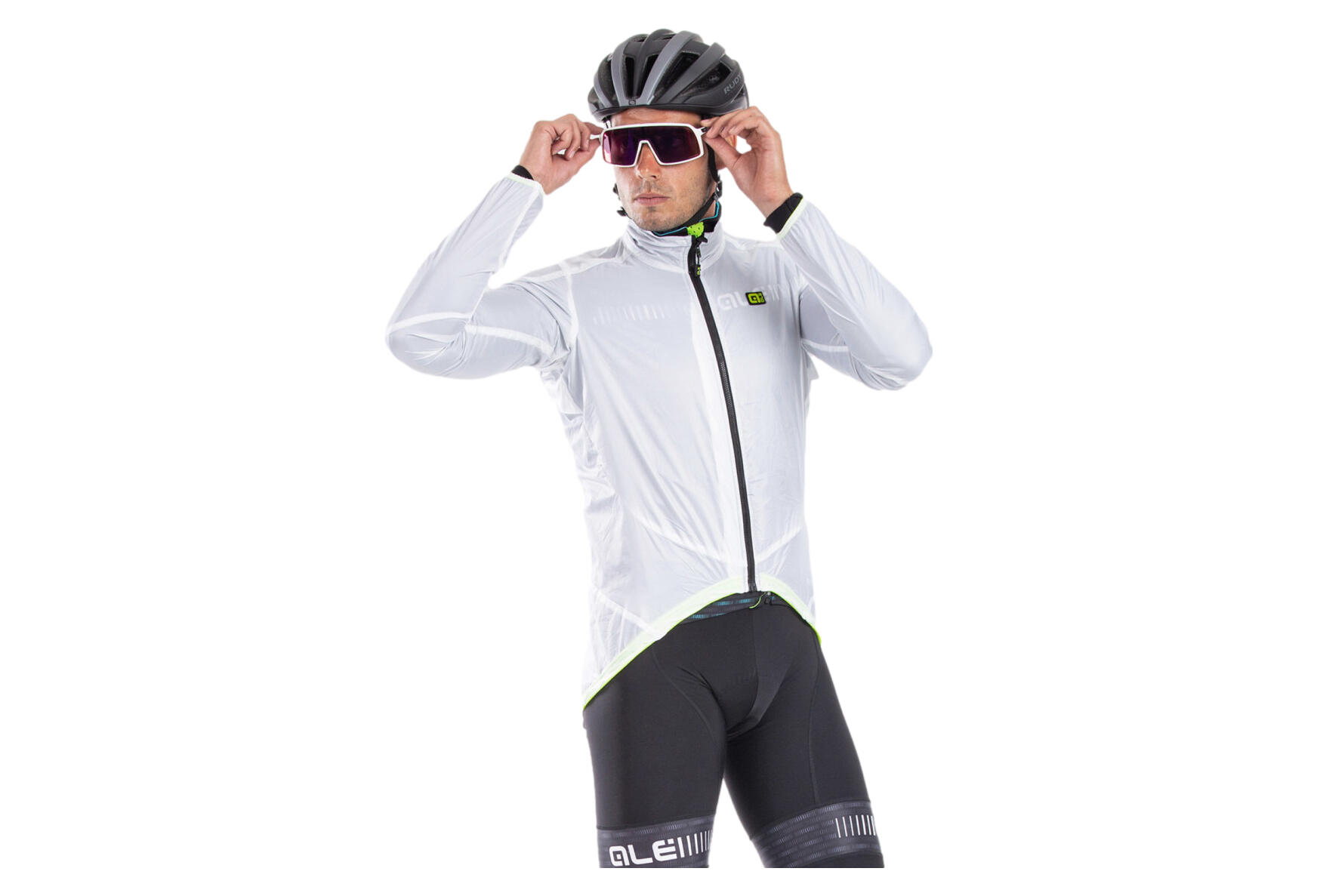 Kurtka rowerowa męska Alé Cycling Klimatik Guscio Light Pack