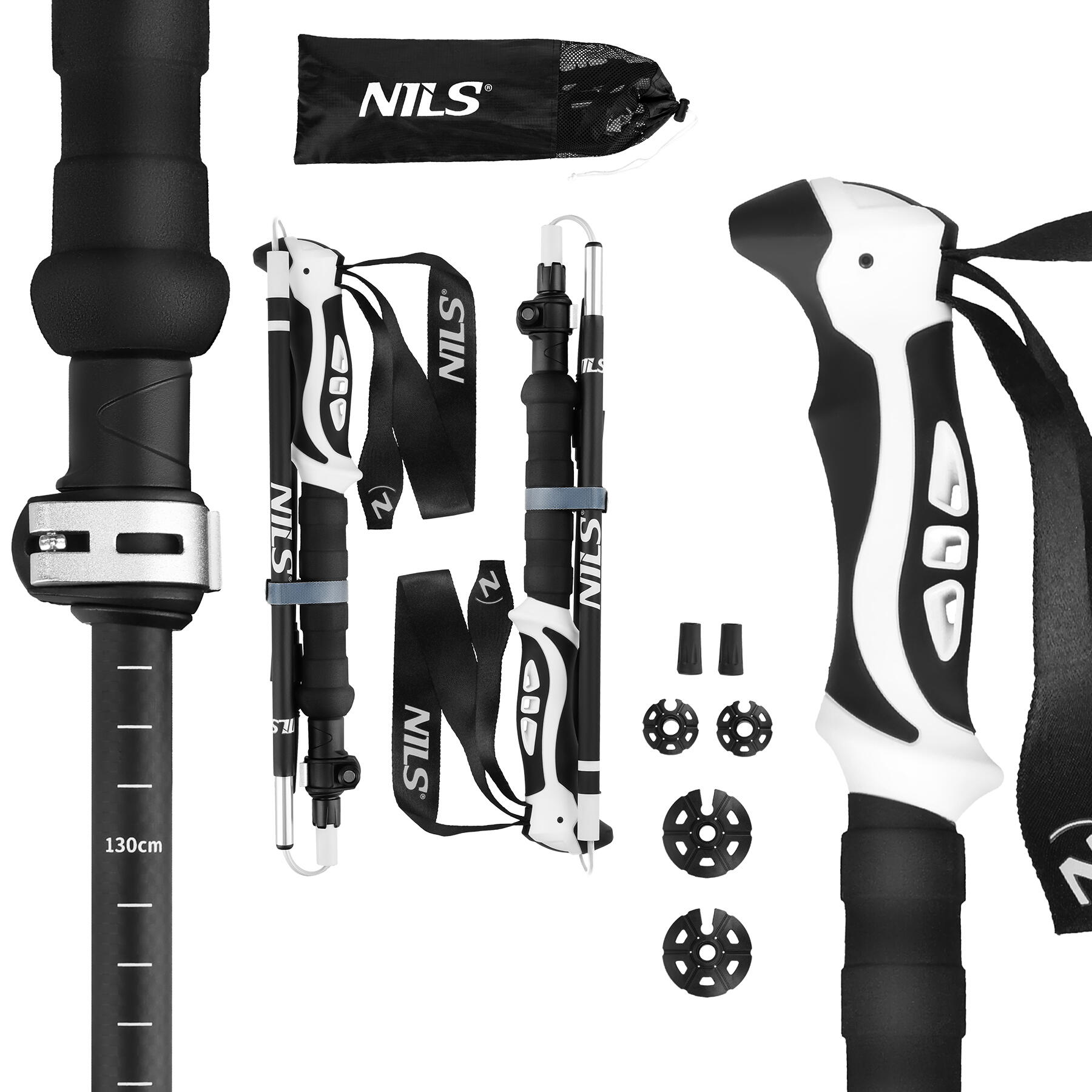 Kije trekkingowe składane TK8603 Nils