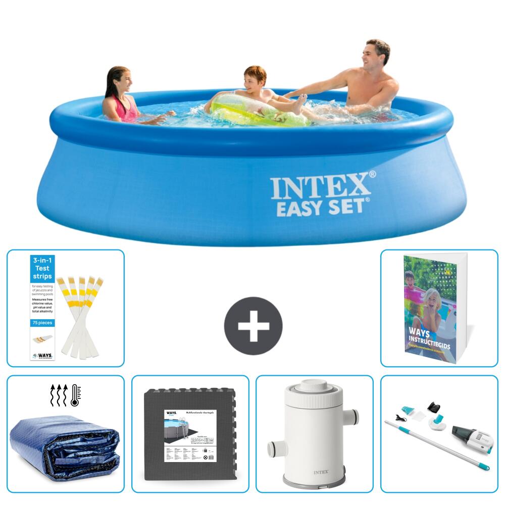 INTEX Basen Easy Set Okrągły - 305x76 cm - 7-częściowy S141