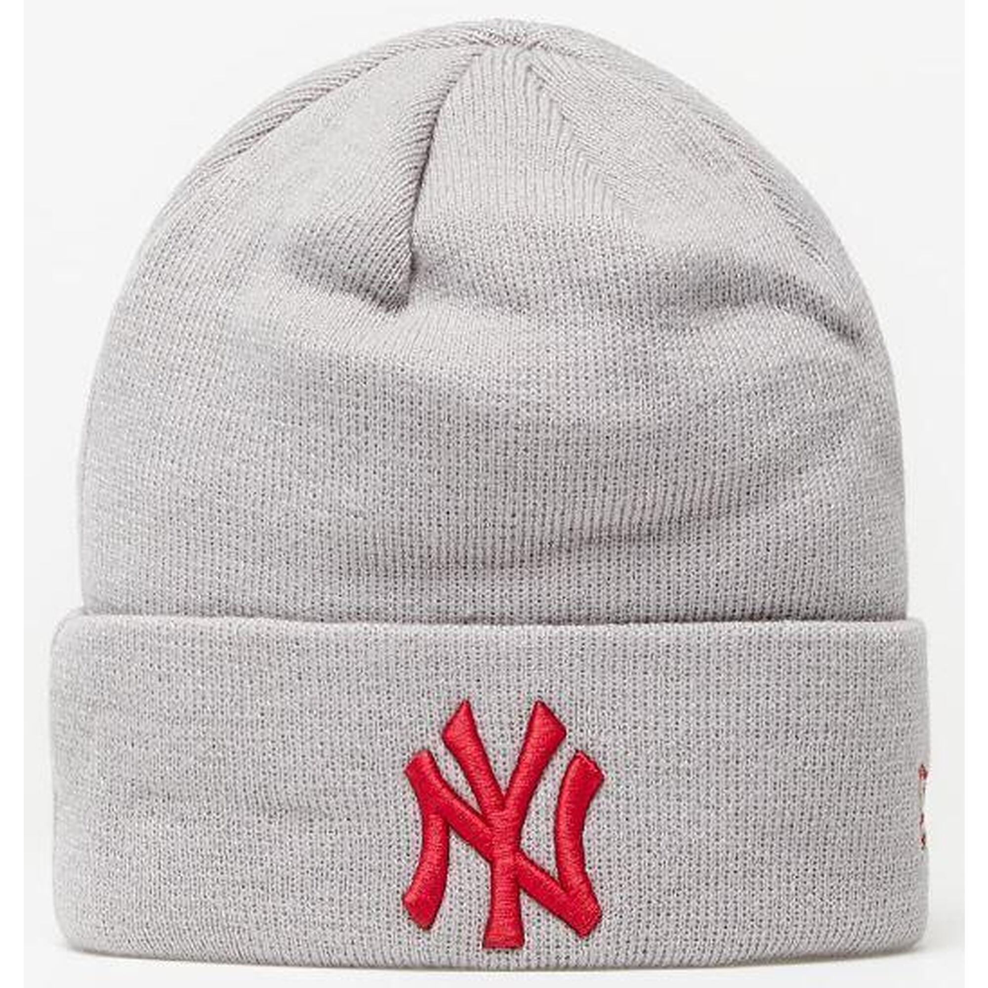 Beanie Enisex League Yankees One Size Szaro-zielony/Czerwony