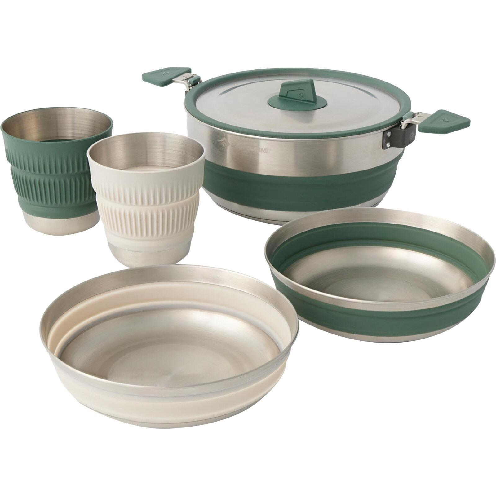 Zestaw kuchenny turystyczny SEA TO SUMMIT Detour Stainless Steel One Pot Cook