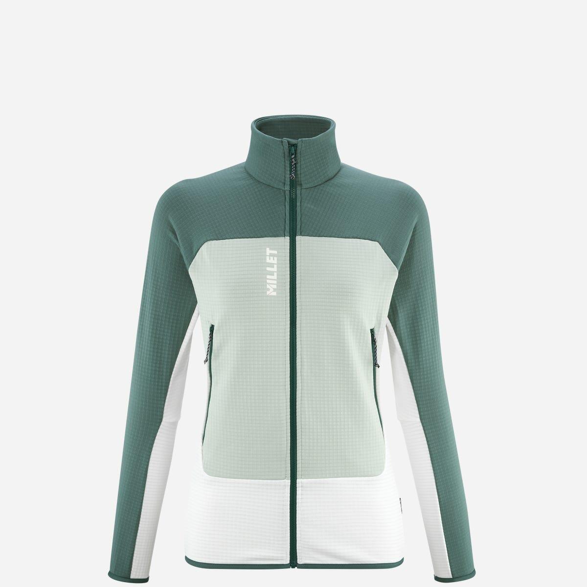 Bluza turystyczna damska Millet Fusion Grid Jkt W active fit Polartec PowerGrid