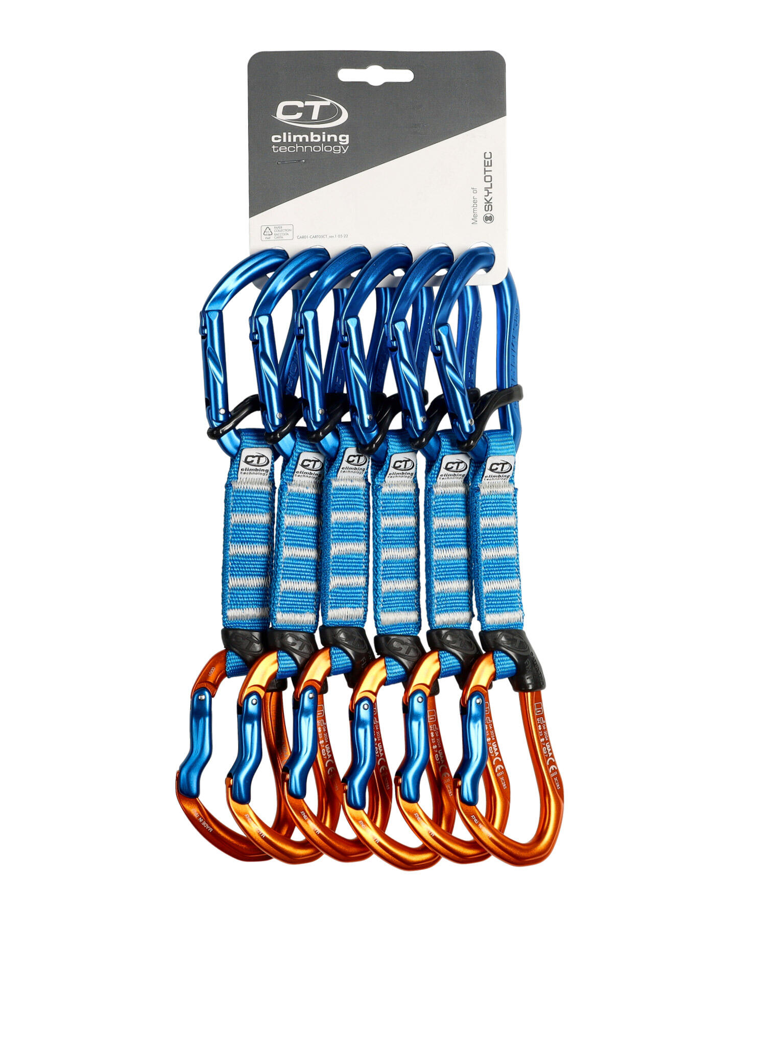 Ekspresy wspinaczkowe Climbing Technology Morfo Set UL Pro 12 cm 6-Pack