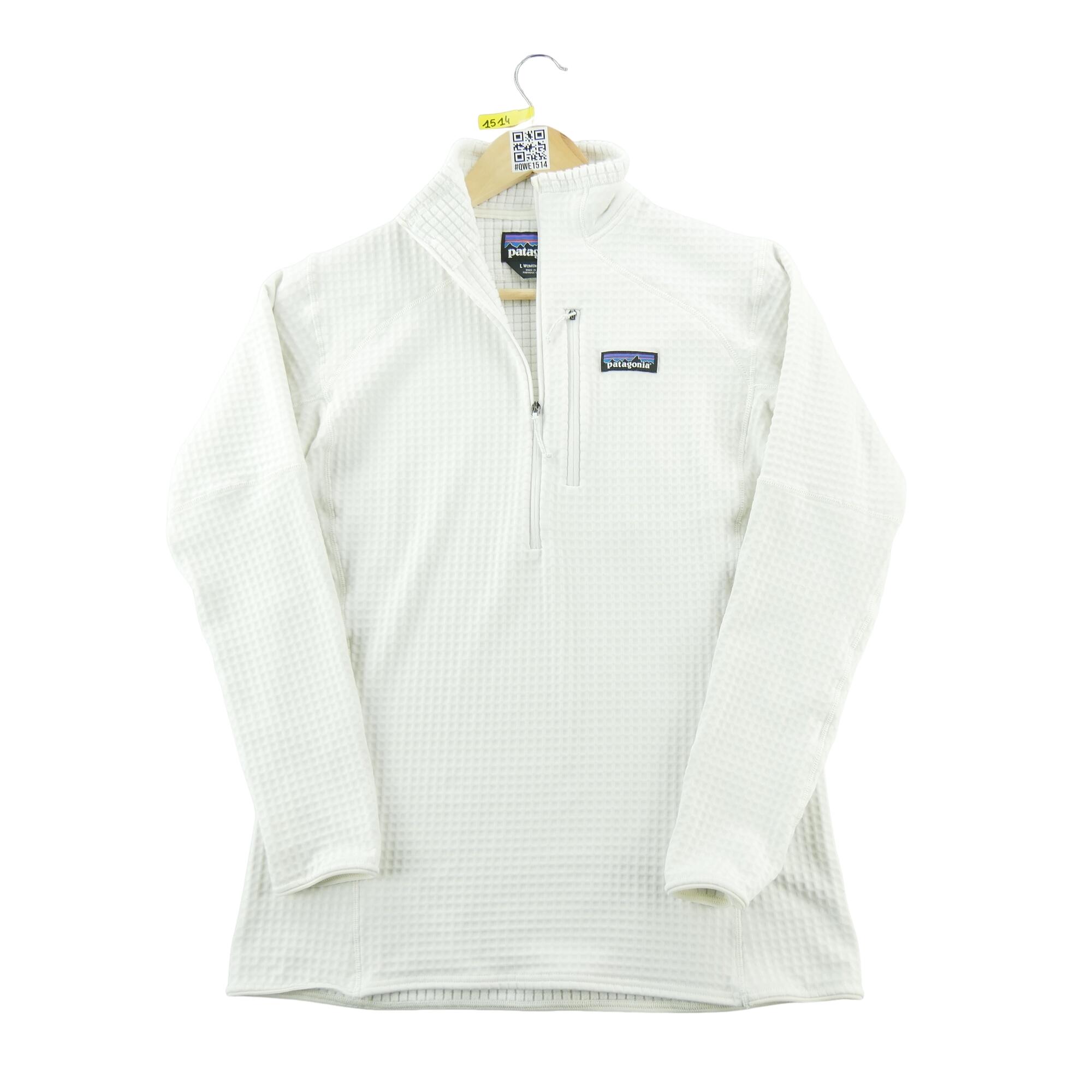 Second life - Patagonia bluza polarowa damska R1 Polartec biała - Stan dobry