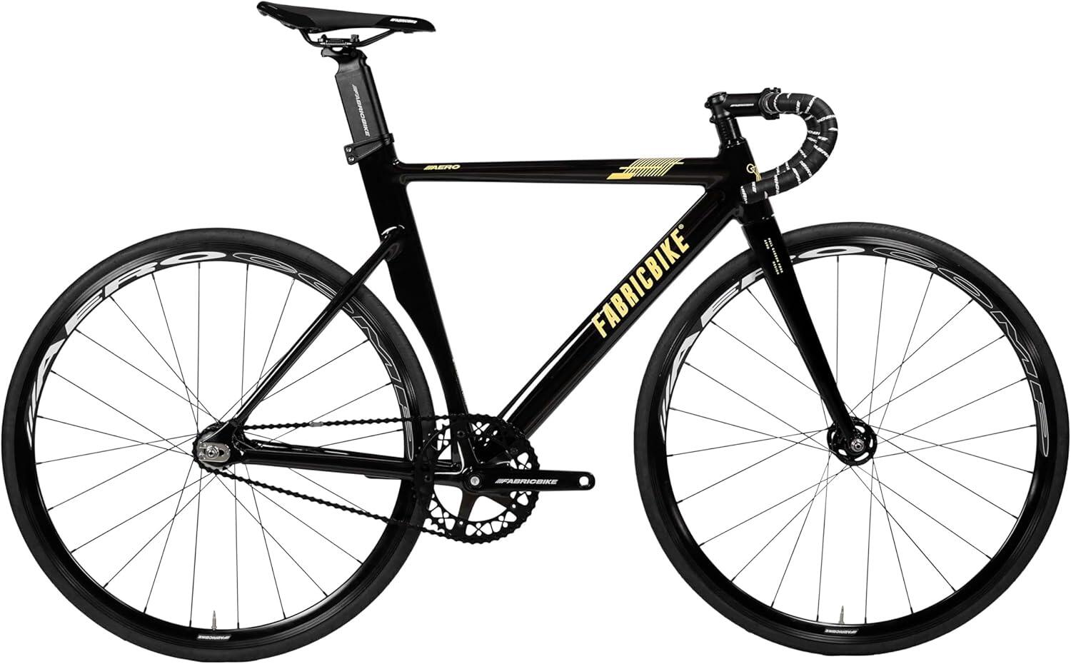 Aero - Fixie Bike Rama aluminiowa, widelec karbonowy 28- Glossy Black
