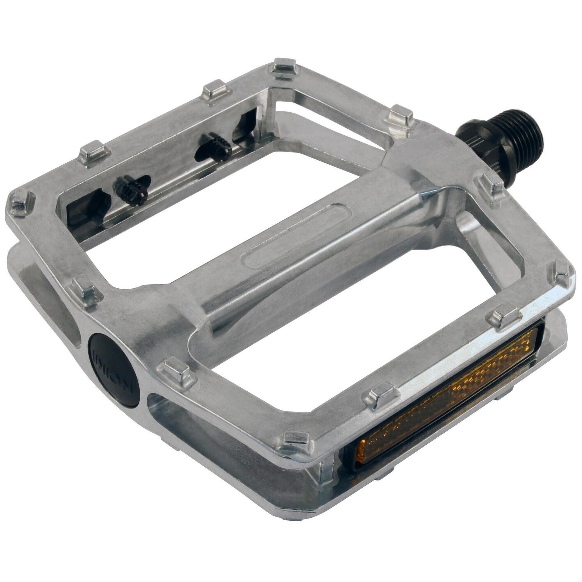 Pedał UNION SP-170 płaski aluminium 9/16 srebrny