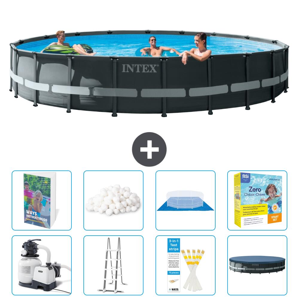 INTEX Basen Ultra XTR Okrągły - 610x122 cm - 9-częściowy S597