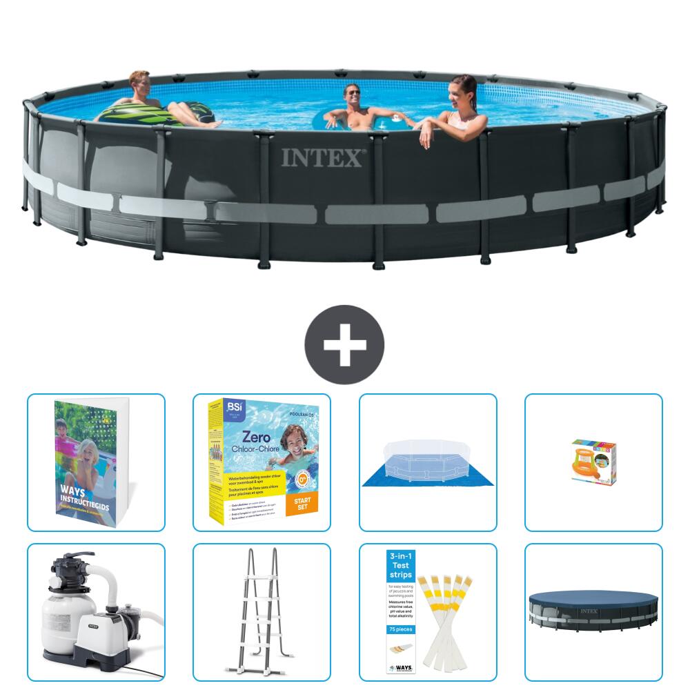 INTEX Basen Ultra XTR Okrągły - 610x122 cm - 9-częściowy S529