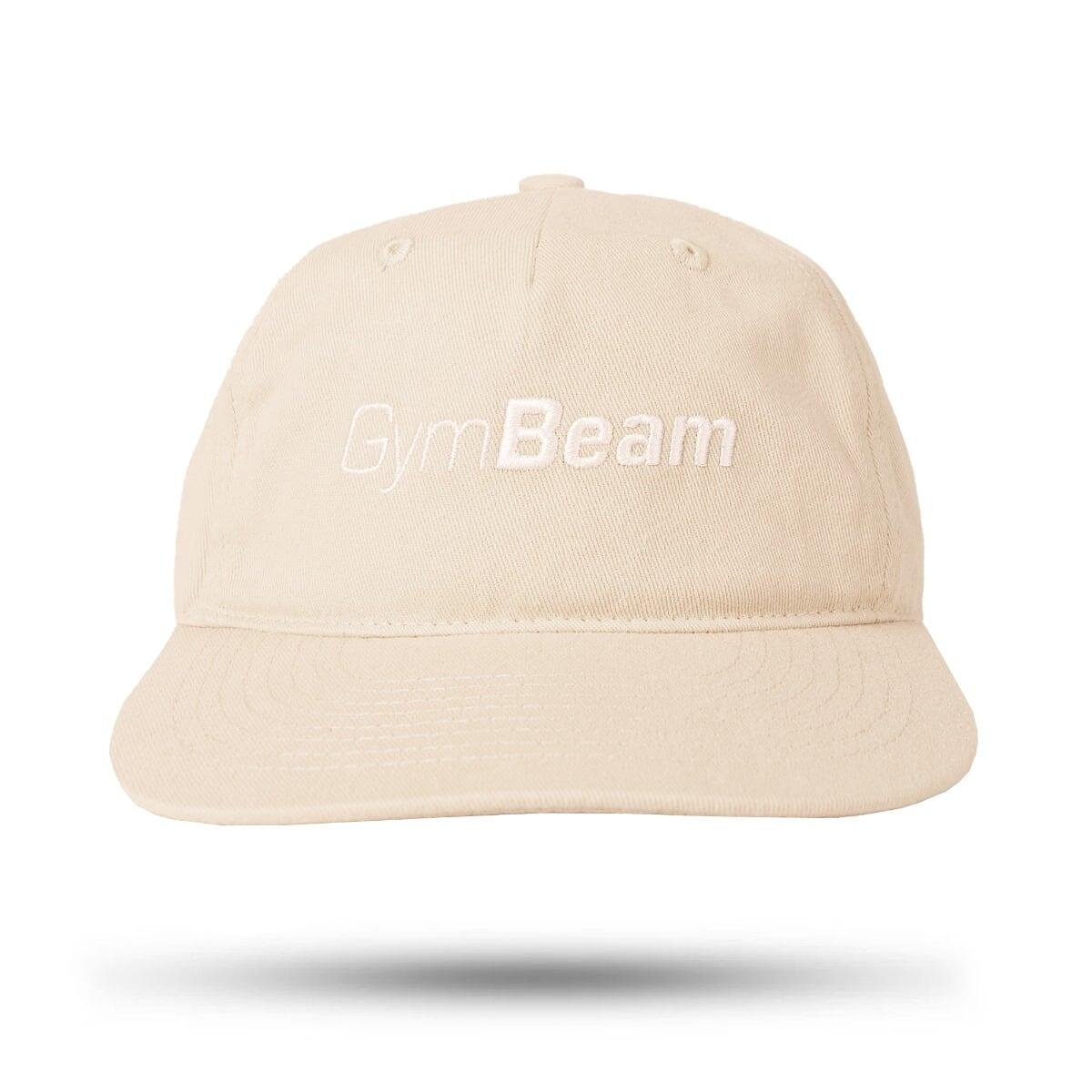 Czapka unisex fitness z zakrzywionym daszkiem taupe Dad Cap