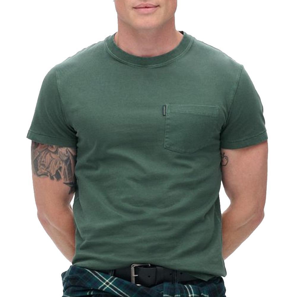 T-shirt z kieszonką w odcieniu wyblakłym Superdry Essential