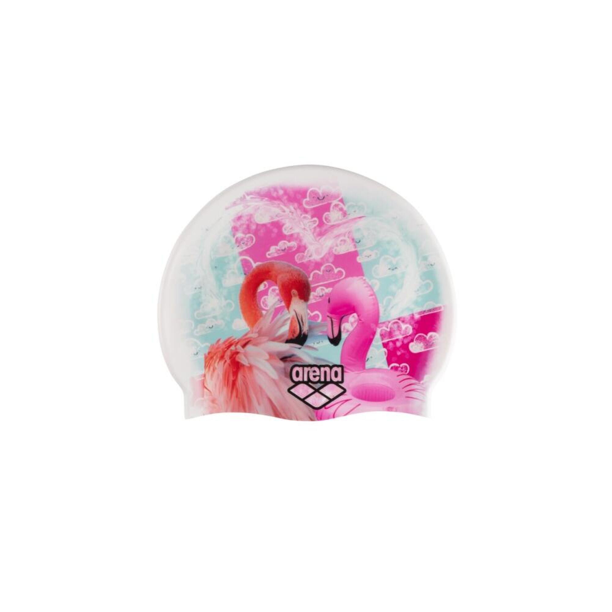 Czepek pływacki na basen unisex Arena HD Cap Flamingos