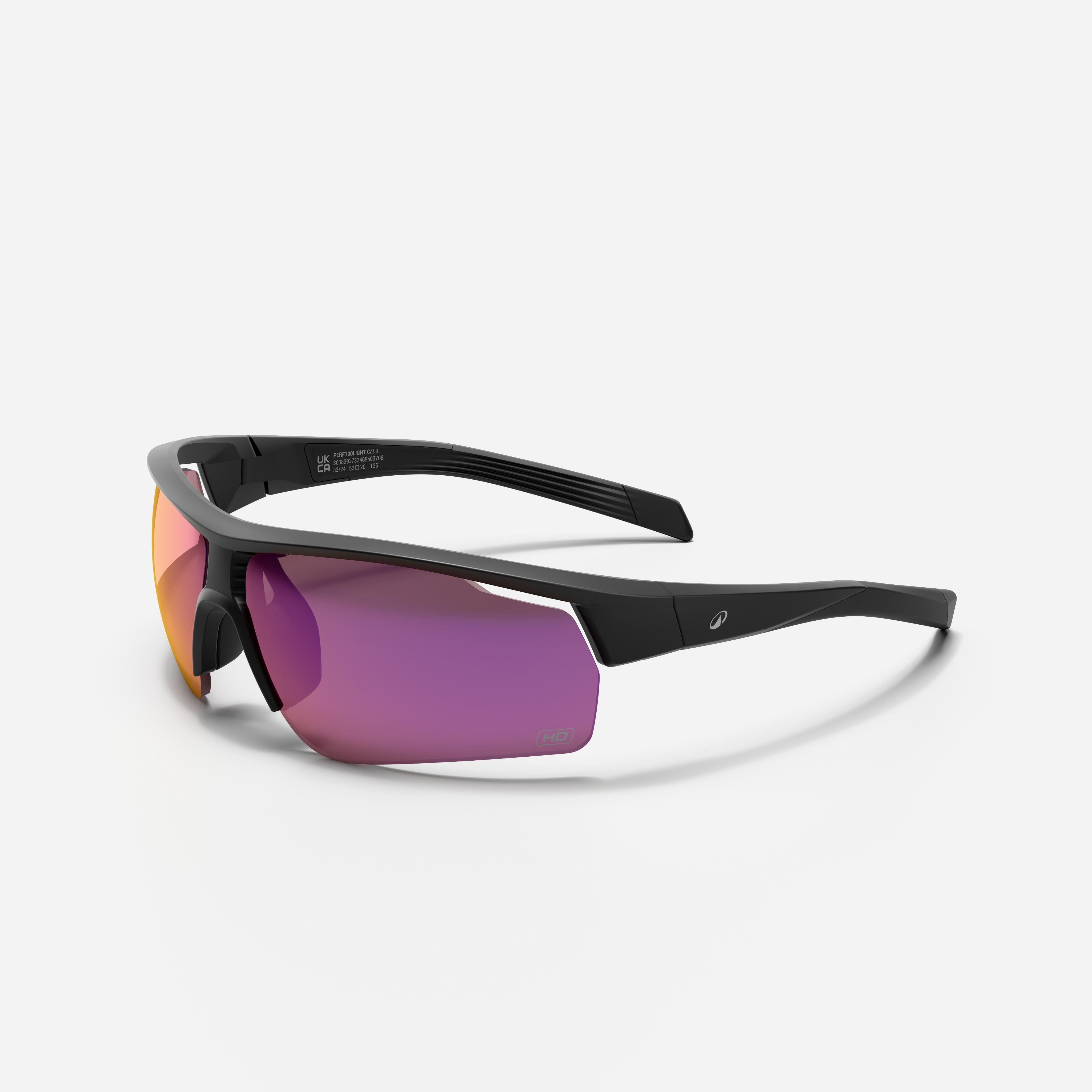 Okulary rowerowe Van Rysel HD Perf 100 Light kat. 3