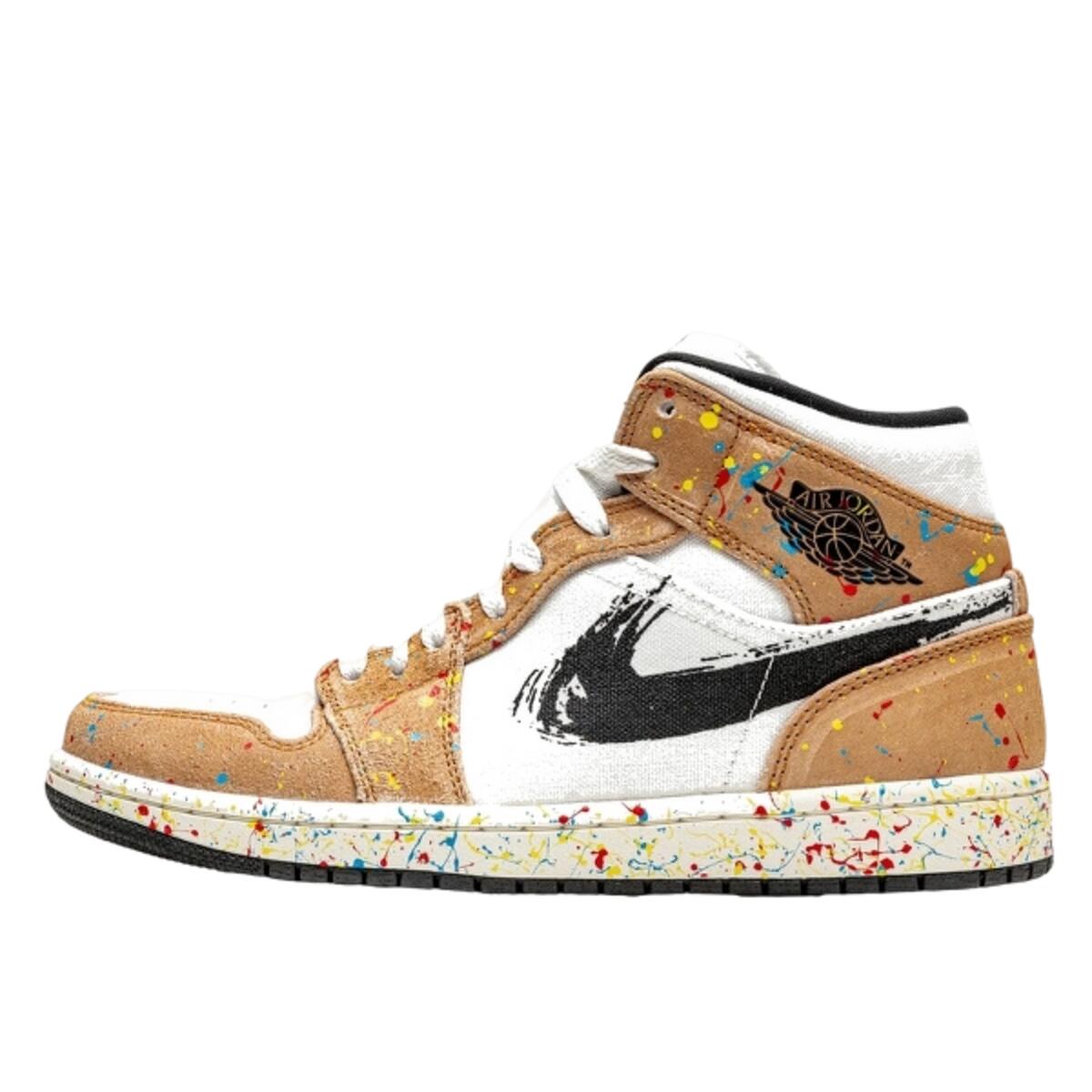 Air Jordan 1 Mid SE Brushstroke