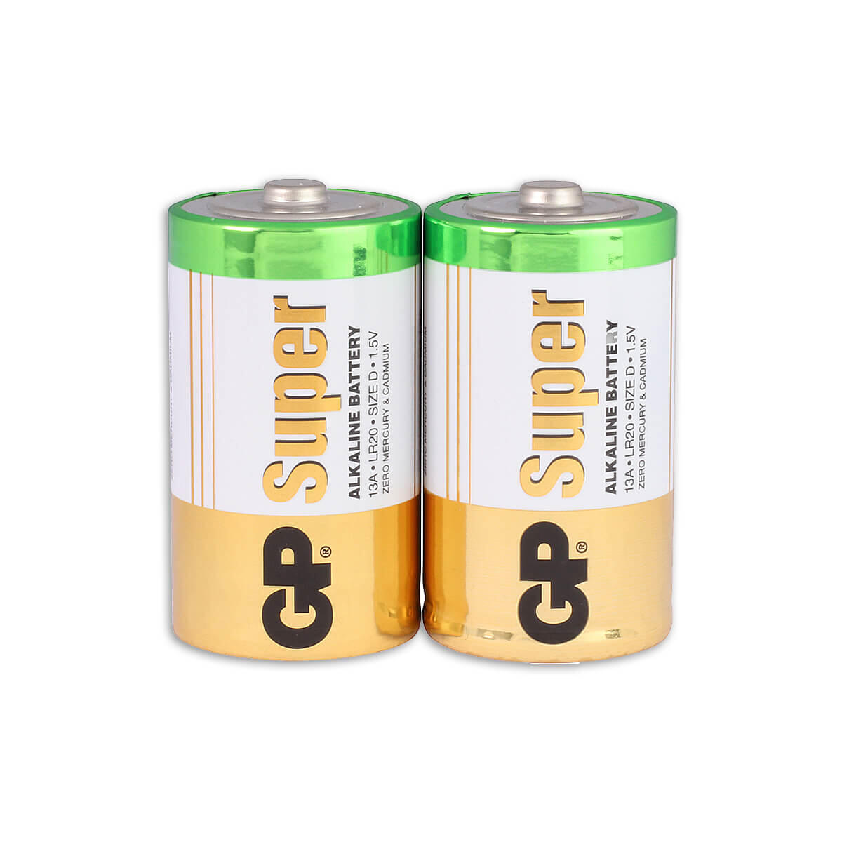 Baterie GP Super Alkaline D, opakowanie 2 szt.