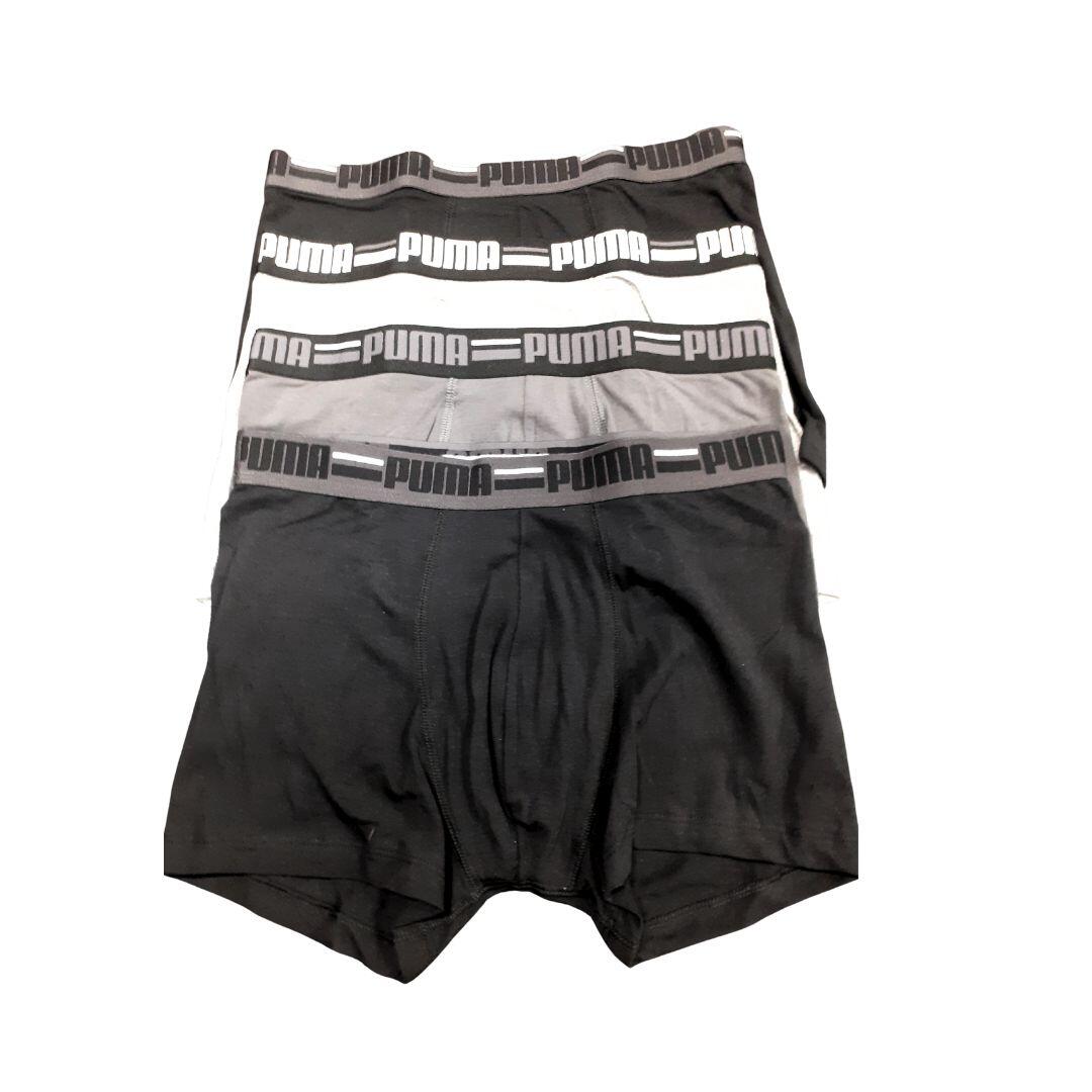 Bokserki Sportowe Męskie Puma Basic Brand Elastic 4-Pack