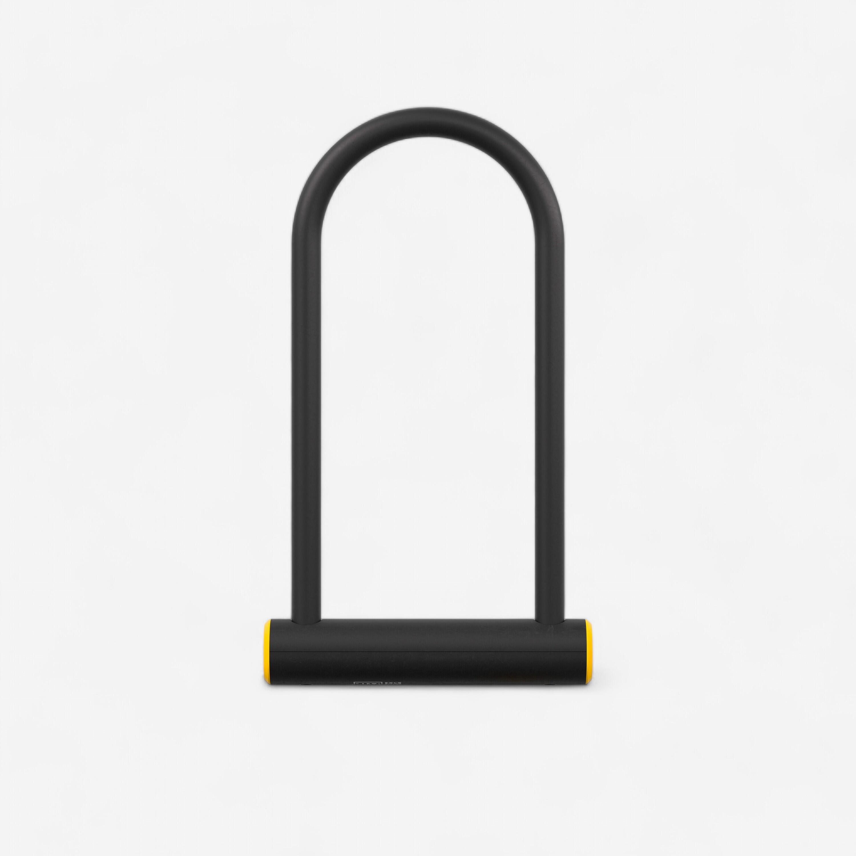 Zapięcie rowerowe B'twin U-lock D920L poziom bezpieczeństwa ART3