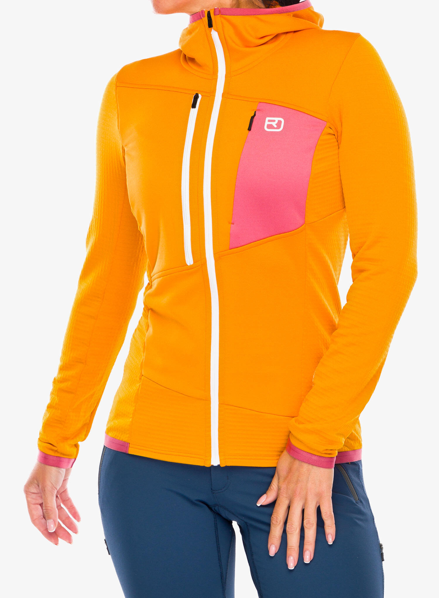 Bluza damska Ortovox Fleece Grid Hoody