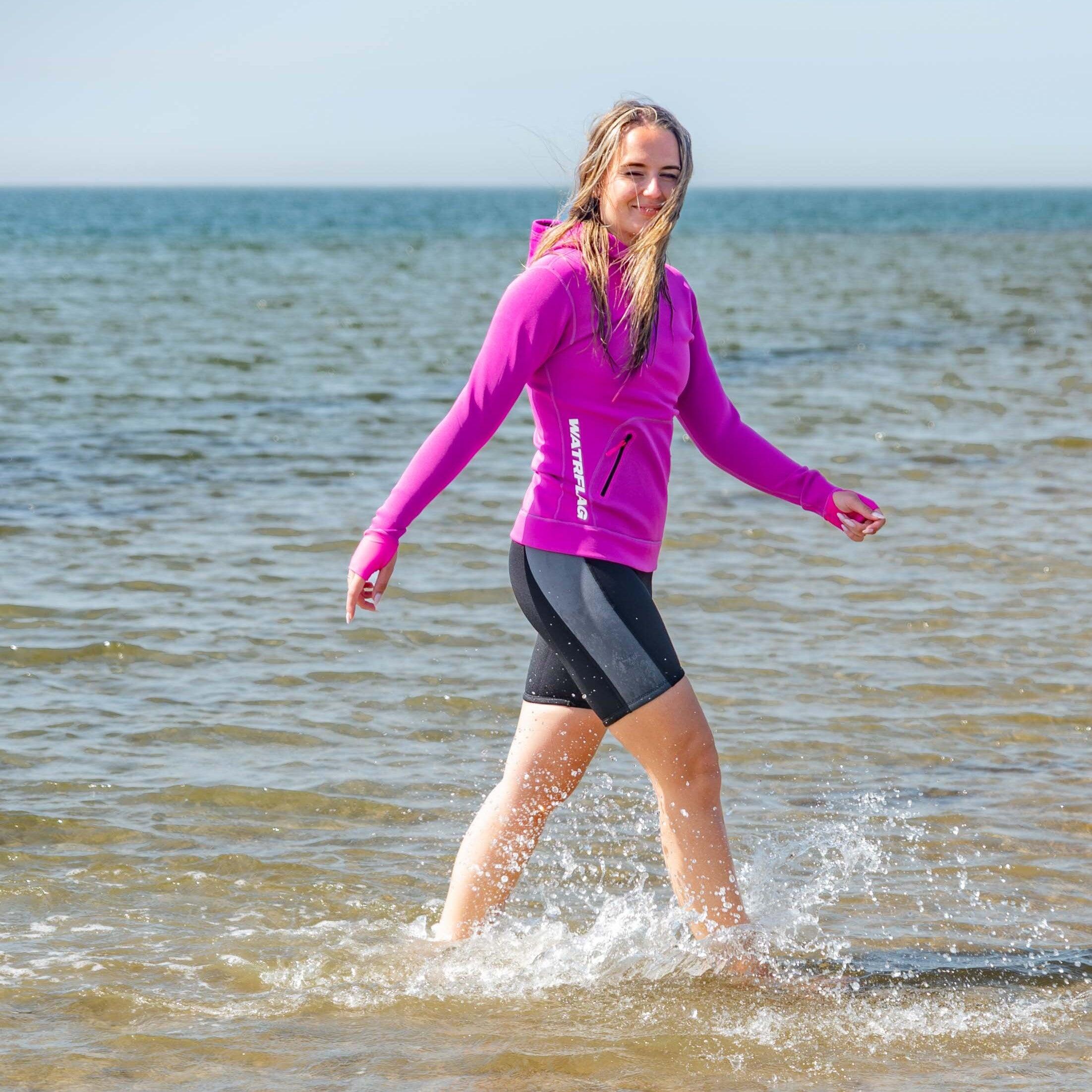 Damski bluza sporty wodne Watrflag Ipanema różowy