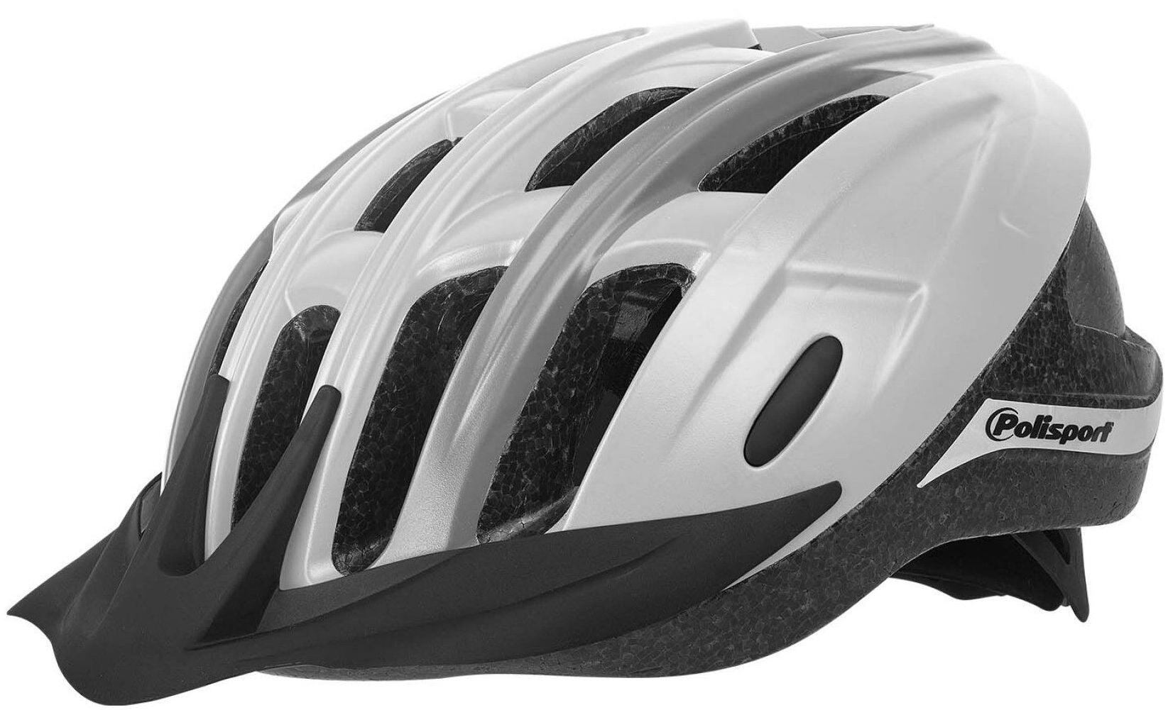 Kask Rowerowy Ride-In M (54-58Cm) - Biało-Szary