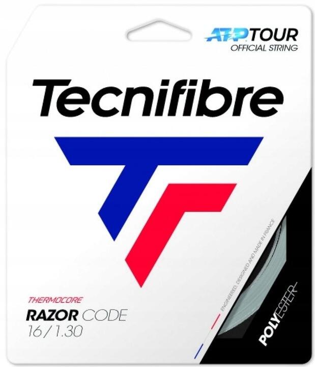 Naciąg tenisowy carbon Tecnifibre Razor Code (12 m)