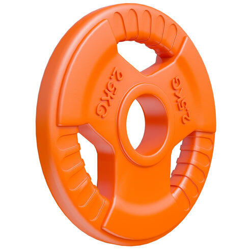 Obciążenie (1,25-25 kg) 51mm talerz olimpijski z uchwytami Gorilla Sports