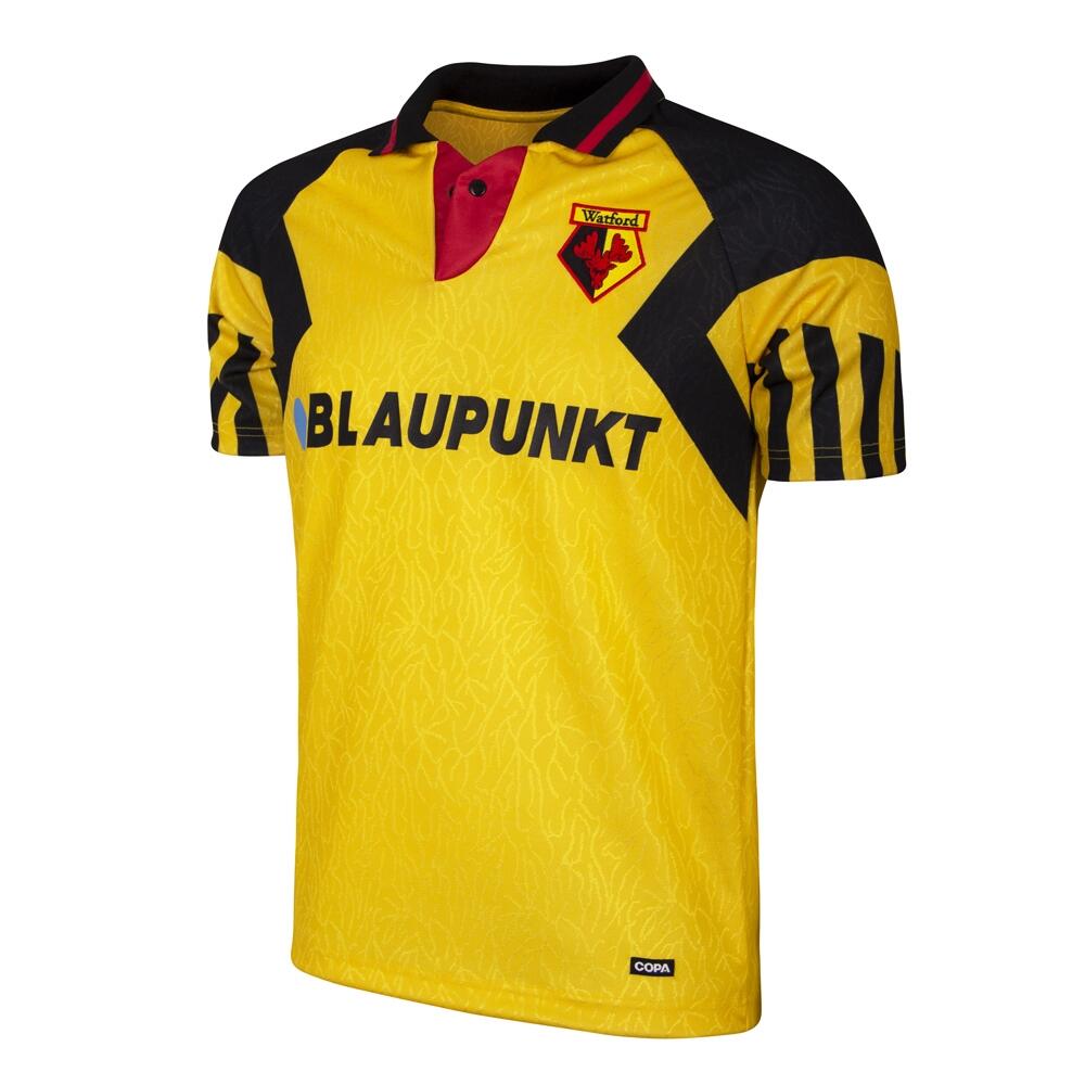Koszulka retro piłkarska dla dorosłych - Watford FC 1994-95 - Żółta