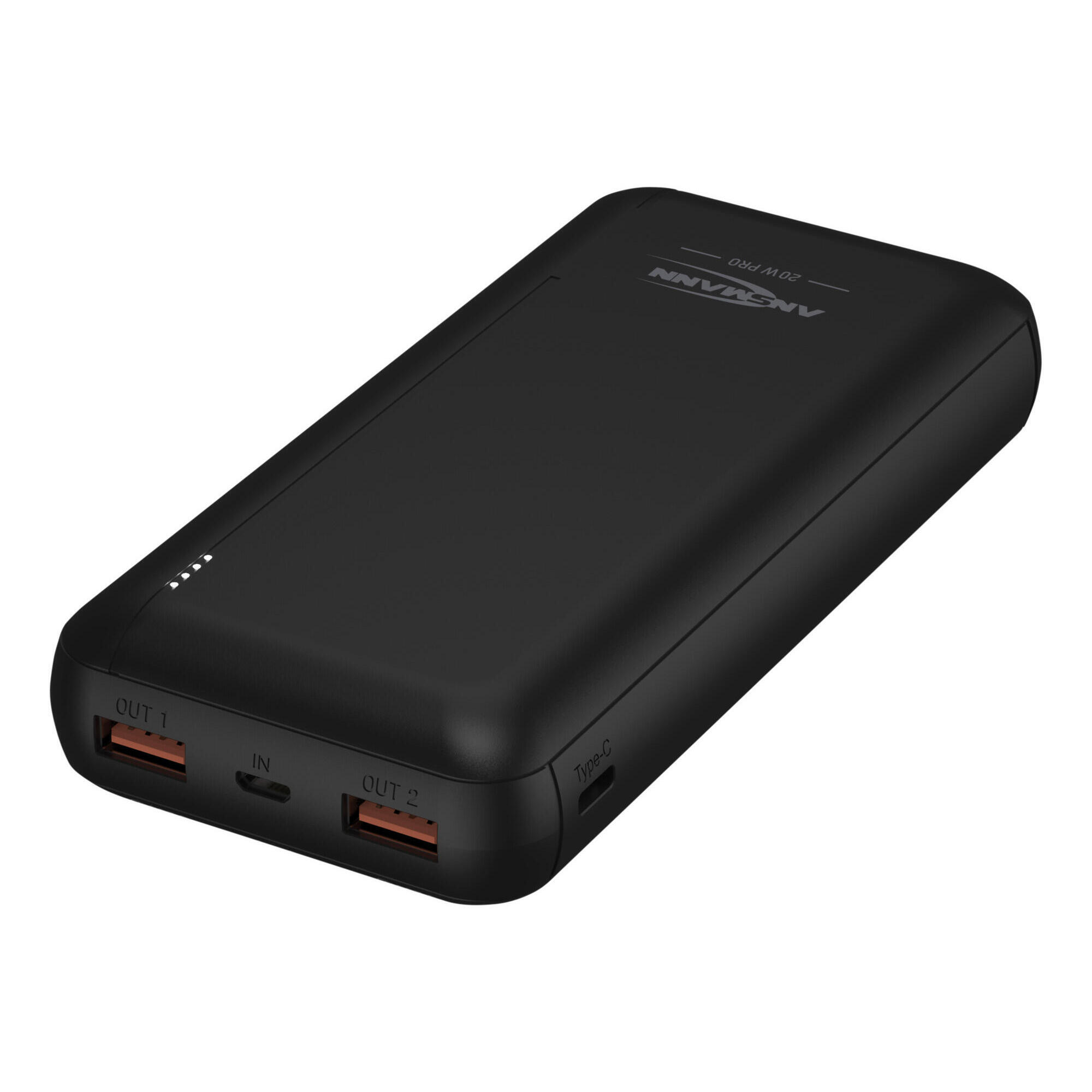 Ansmann Powerbank PB320PD 20000 mAh USB-C PD i 2x USB-A QC3.0