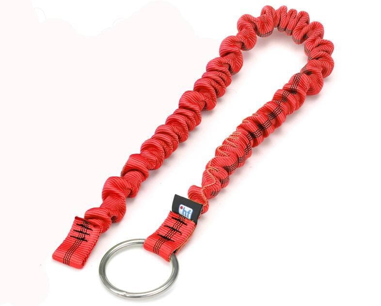 Patent holowniczy elastyczna taśma asekuracyjna HF Bungee Cowtail