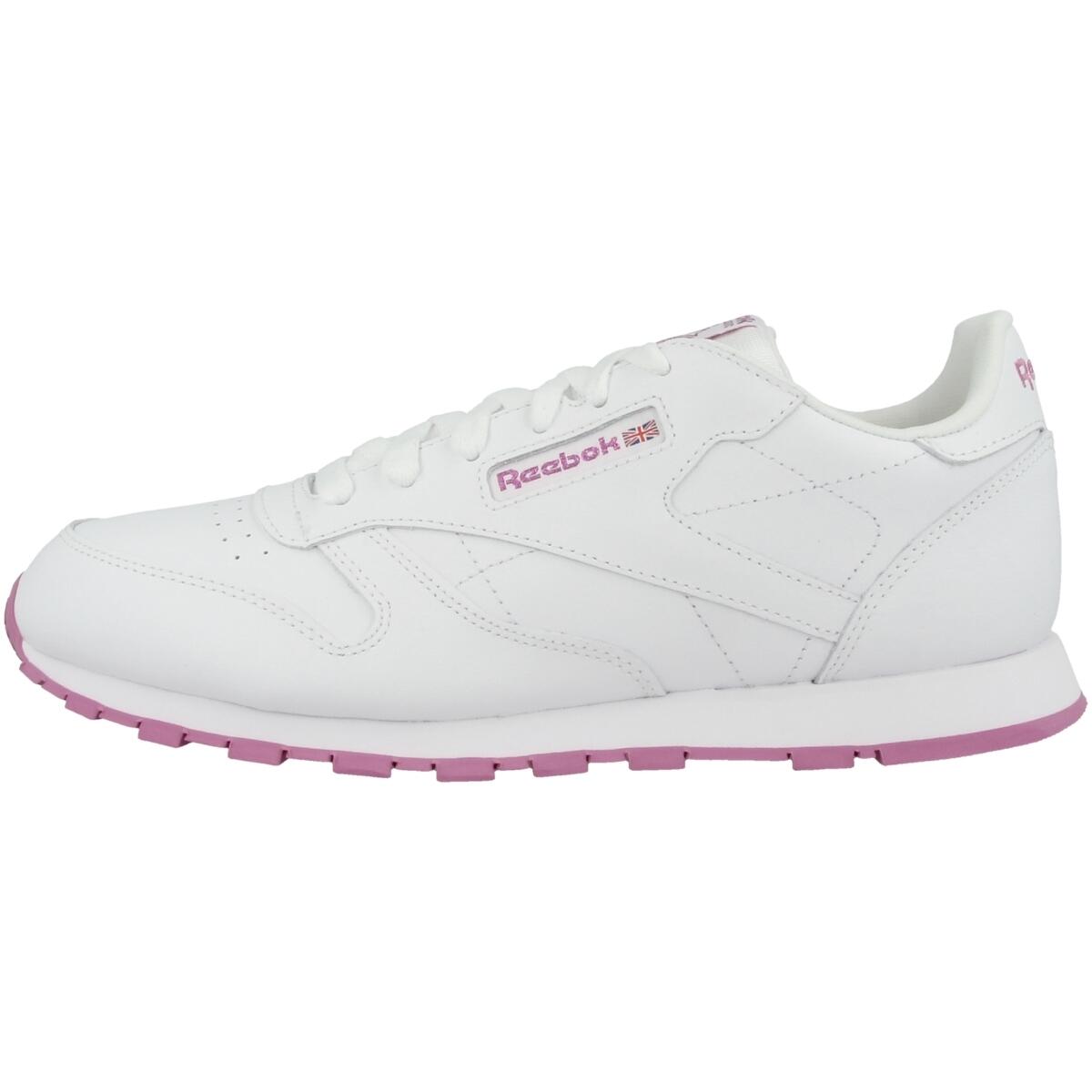 Reebok Classic Leather  dziewczęce buty sportowe  Białe